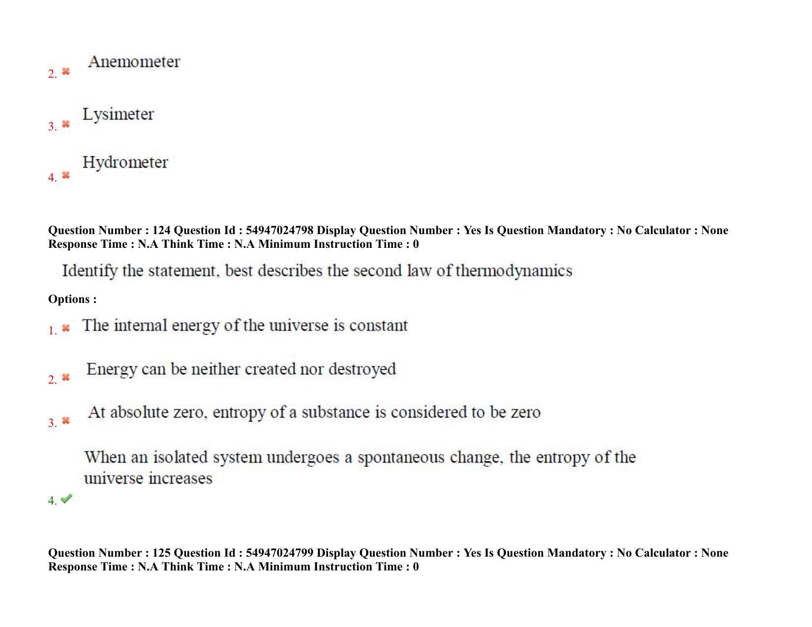 AP RCET 2022: Environmental Science - 18-10-2022 (Tuesday) Session-I: Question Paper With keys - Page 85