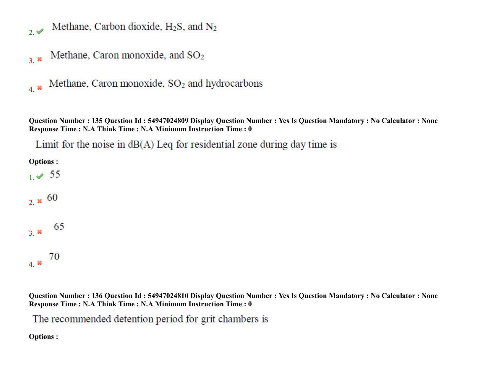 AP RCET 2022: Environmental Science - 18-10-2022 (Tuesday) Session-I: Question Paper With keys - Page 92