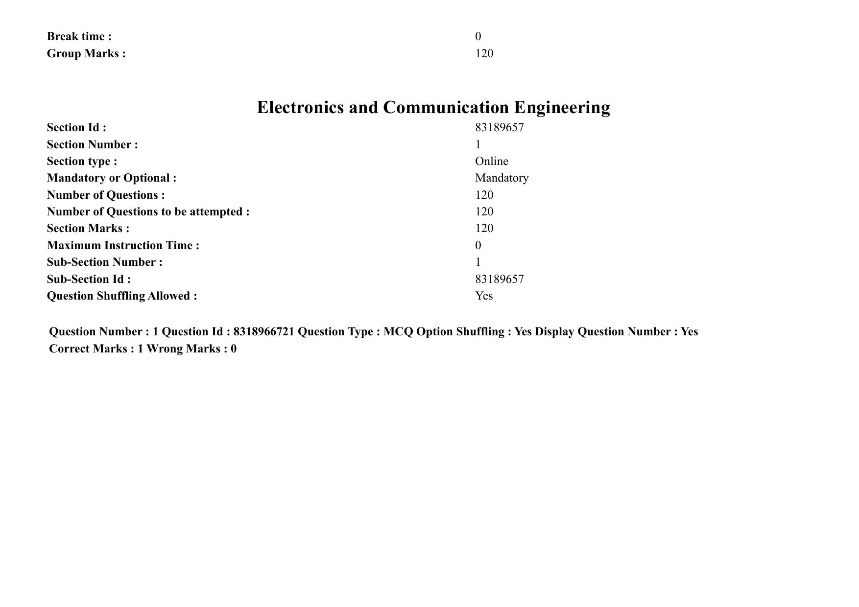 AP PGCET 2025 Electronics And Communication Engineering Paper with Answer Key - Page 2