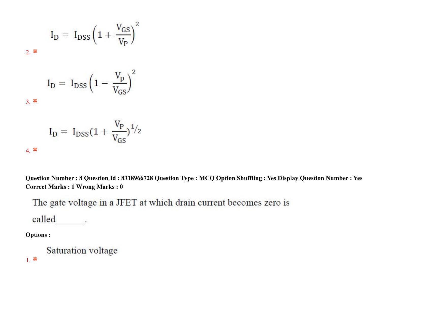 AP PGCET 2025 Electronics And Communication Engineering Paper with Answer Key - Page 9