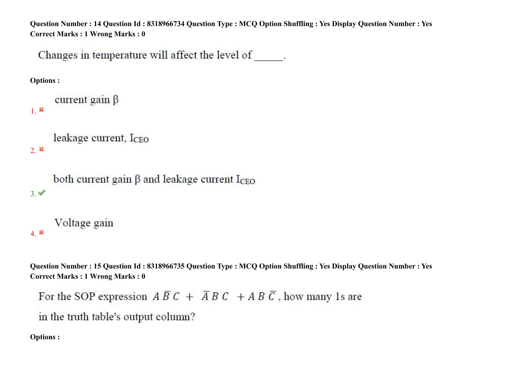 AP PGCET 2025 Electronics And Communication Engineering Paper with Answer Key - Page 14