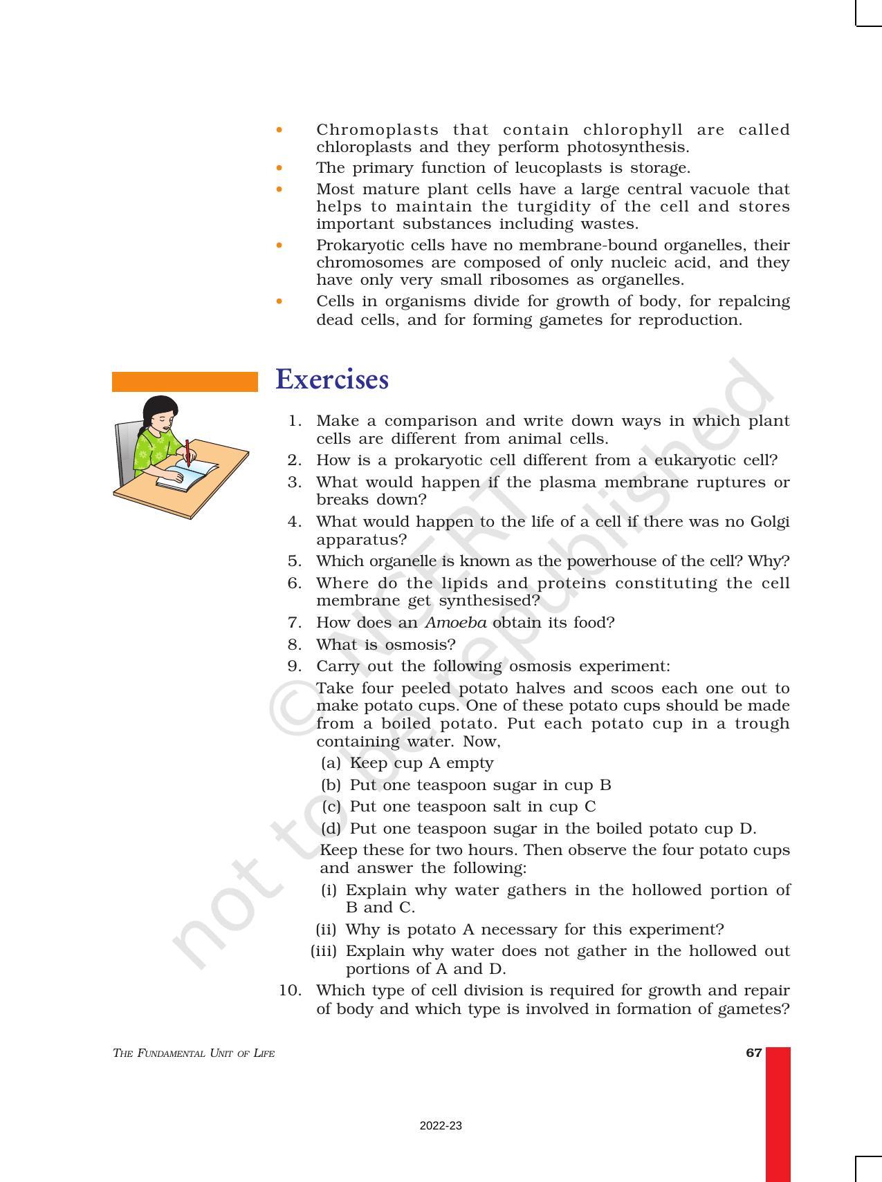 NCERT Book for Class 9 Science Chapter 5 The Fundamental Unit Of Life - Page 11