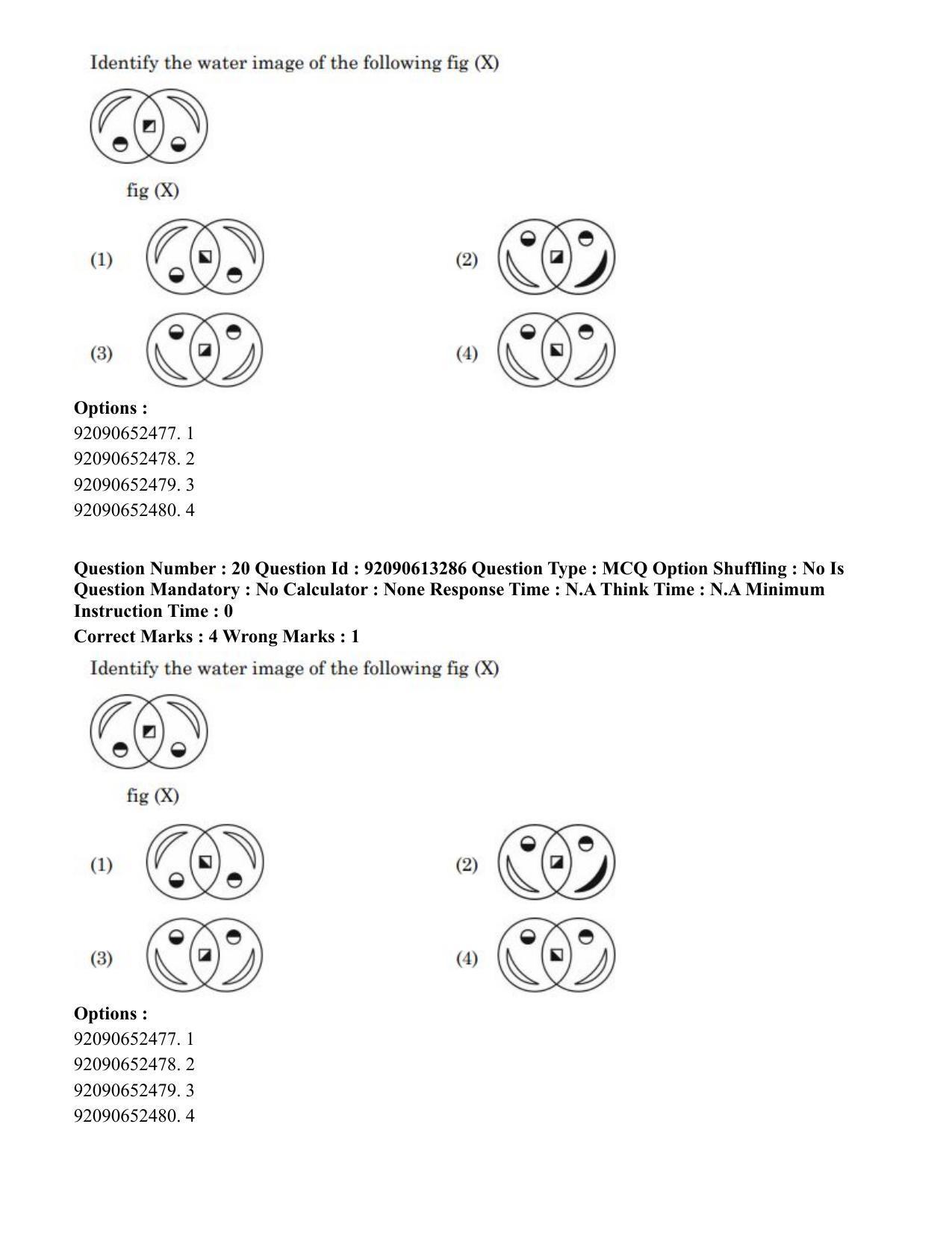 CUET PG 2023: HUQP07 – Fine Arts Eng-Shift 1 (12-06-2023) Question Paper - Page 20