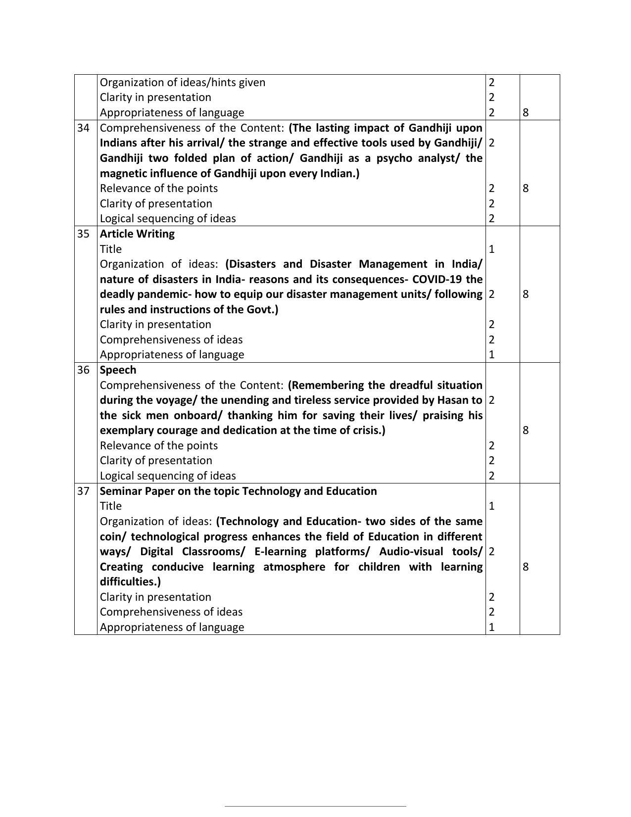 Kerala Plus One 2022 Part 1- English Supplementary Answer key - Page 4