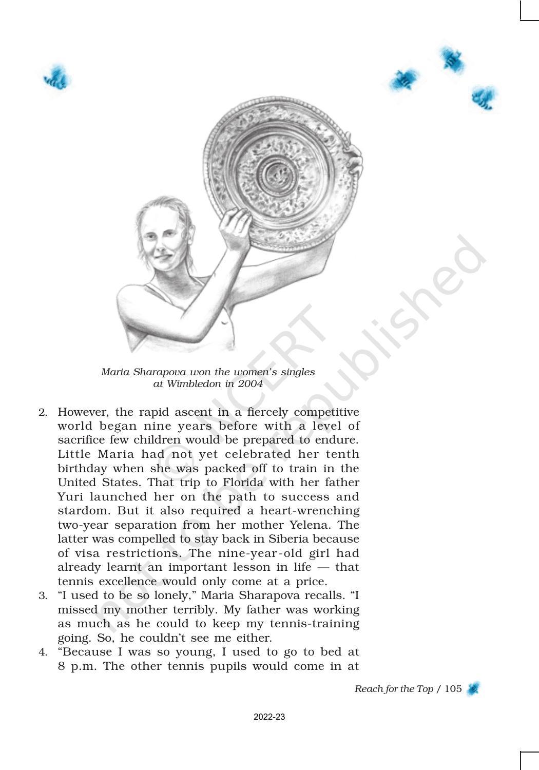 NCERT Book for Class 9 English Chapter 8 Reach for the Top - Page 9