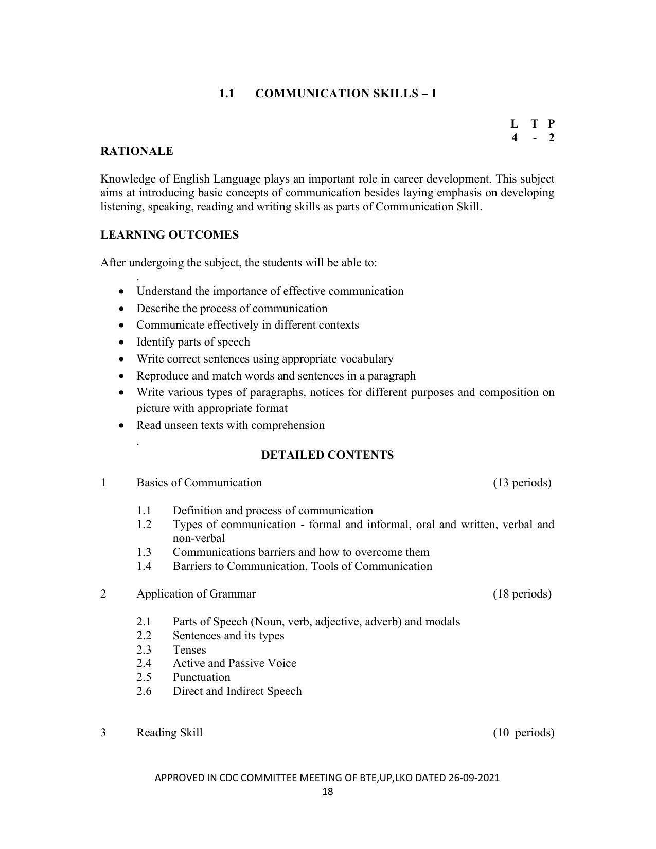 SYLLABUS FOR SEMESTER SYSTEM EFFECTIVE FROM (2021-2022) - CHEMICAL TECHNOLOGY (RUBBER AND PLASTIC) - Page 23
