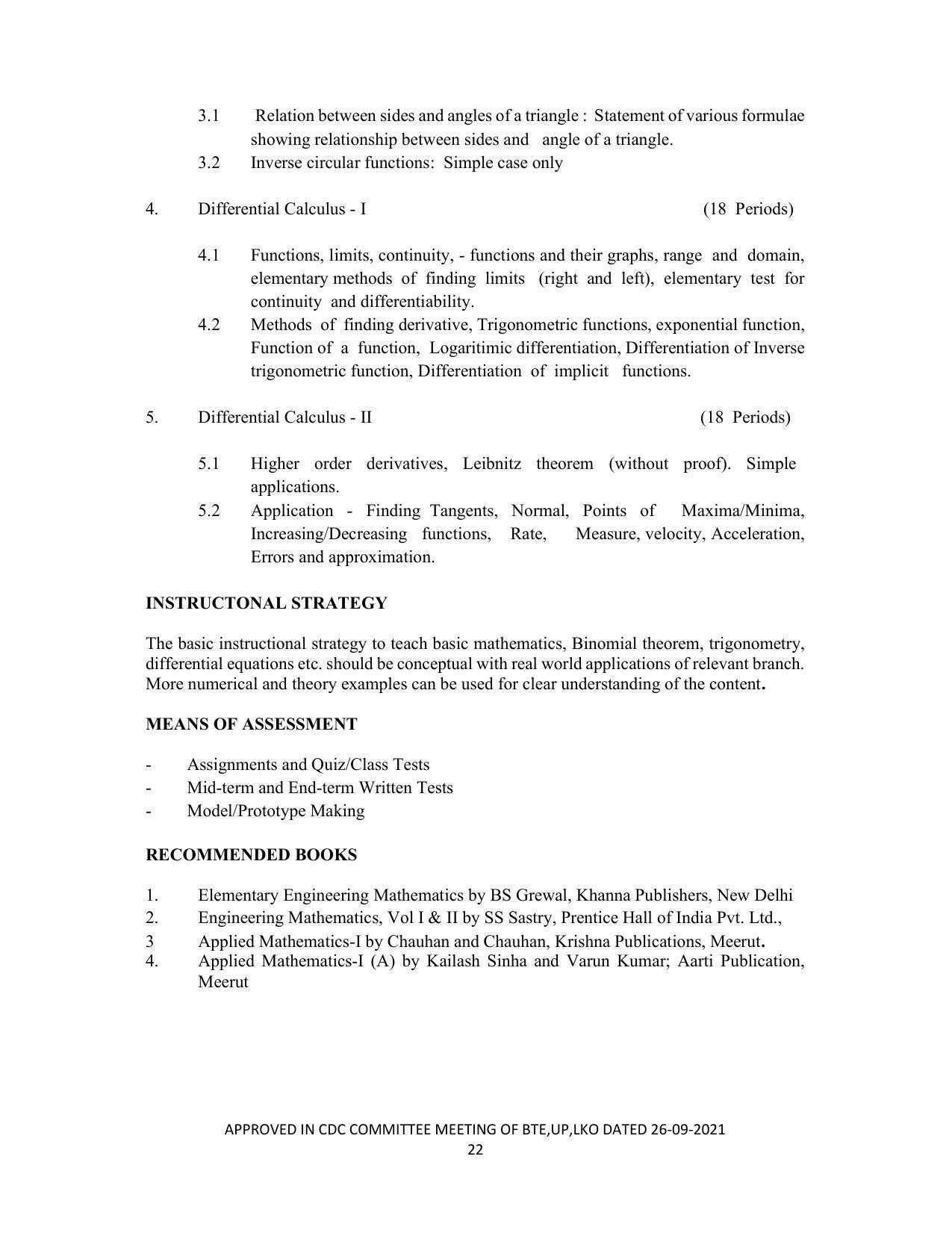 SYLLABUS FOR SEMESTER SYSTEM EFFECTIVE FROM (2021-2022) - CHEMICAL TECHNOLOGY (RUBBER AND PLASTIC) - Page 27