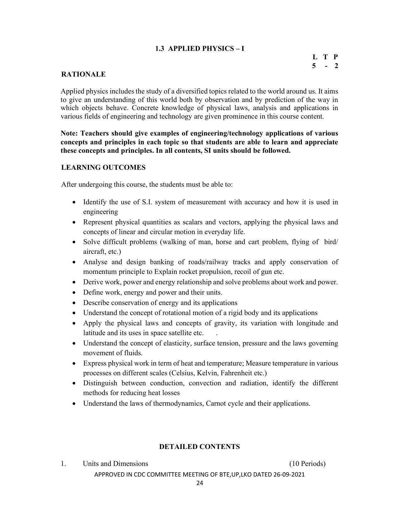 SYLLABUS FOR SEMESTER SYSTEM EFFECTIVE FROM (2021-2022) - CHEMICAL TECHNOLOGY (RUBBER AND PLASTIC) - Page 29
