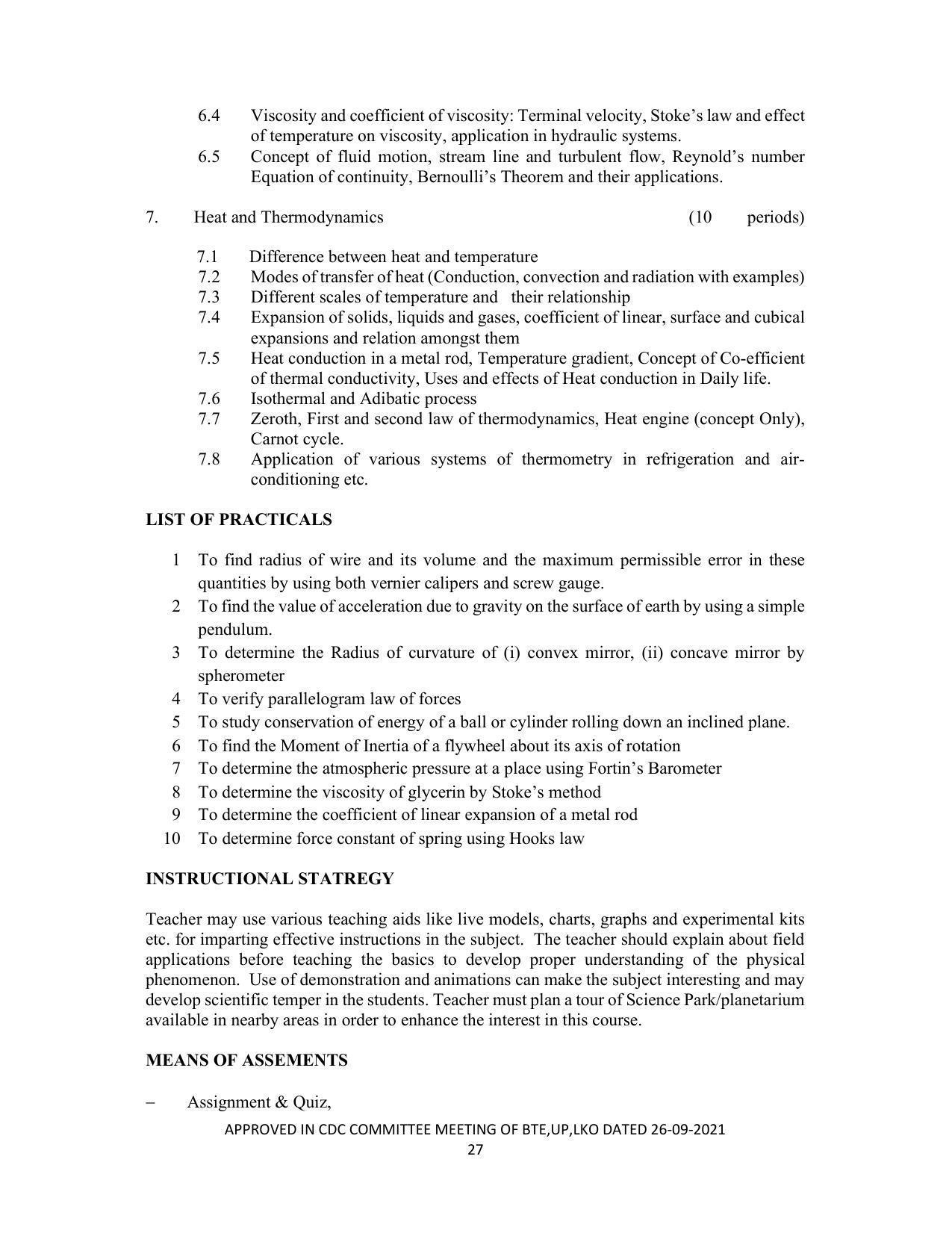 SYLLABUS FOR SEMESTER SYSTEM EFFECTIVE FROM (2021-2022) - CHEMICAL TECHNOLOGY (RUBBER AND PLASTIC) - Page 32