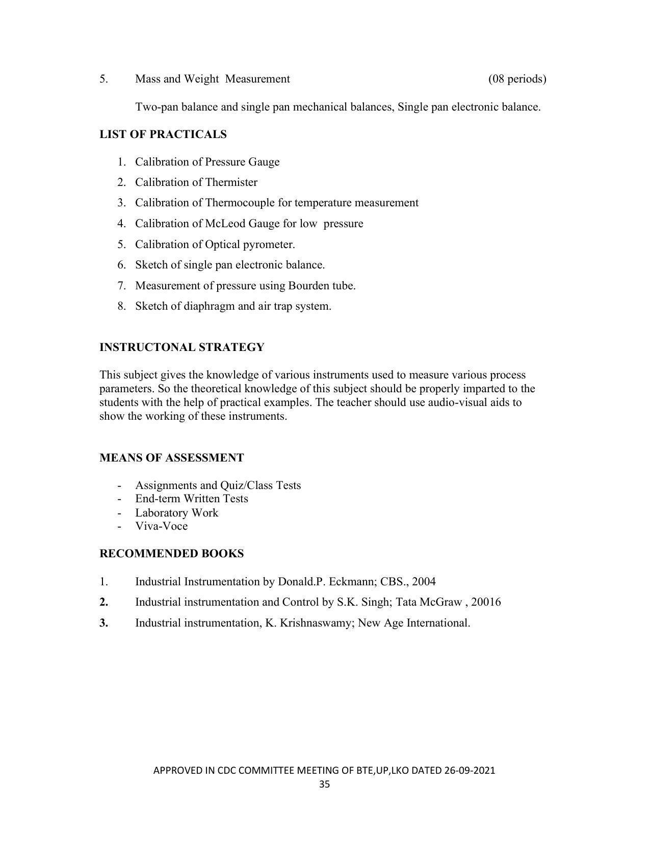 SYLLABUS FOR SEMESTER SYSTEM EFFECTIVE FROM (2021-2022) - CHEMICAL TECHNOLOGY (RUBBER AND PLASTIC) - Page 40