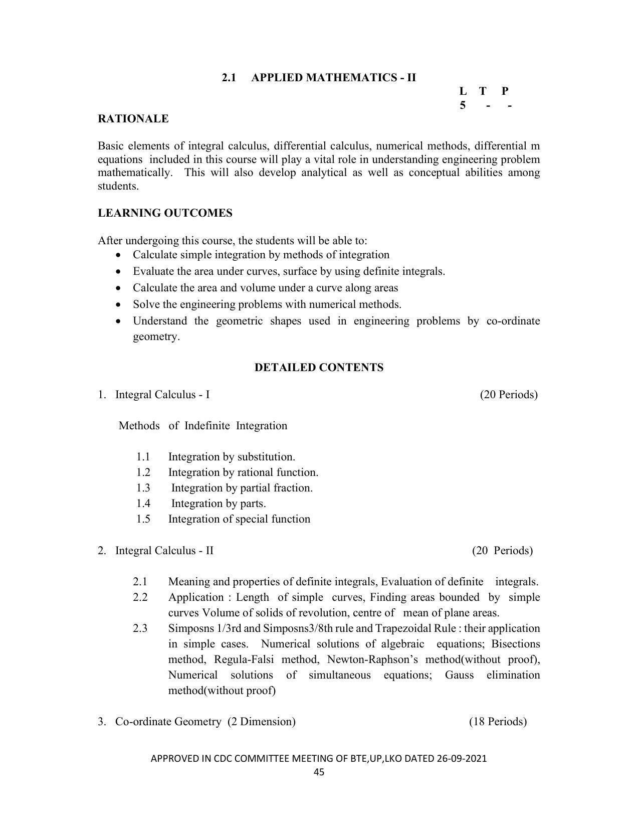 SYLLABUS FOR SEMESTER SYSTEM EFFECTIVE FROM (2021-2022) - CHEMICAL TECHNOLOGY (RUBBER AND PLASTIC) - Page 50