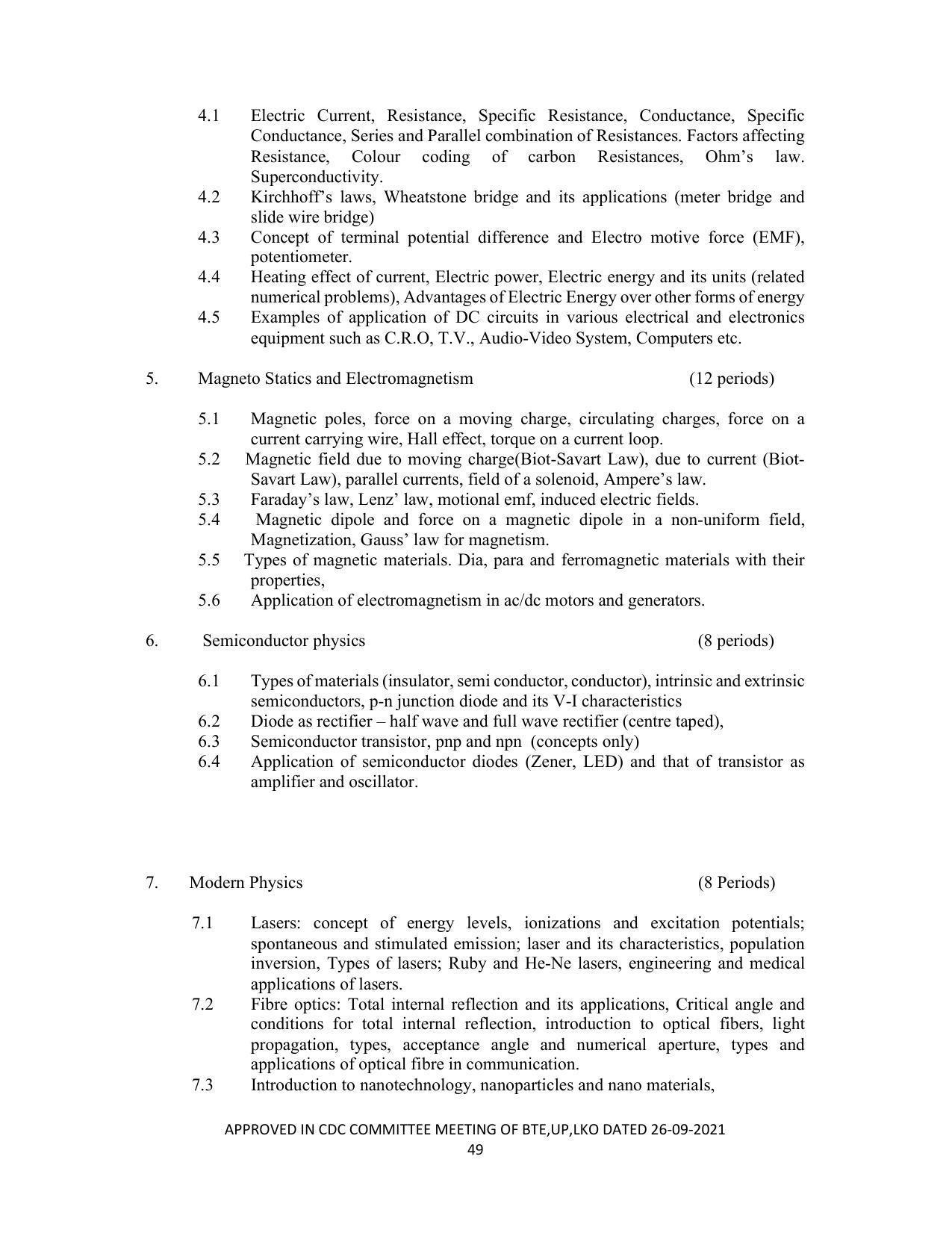 SYLLABUS FOR SEMESTER SYSTEM EFFECTIVE FROM (2021-2022) - CHEMICAL TECHNOLOGY (RUBBER AND PLASTIC) - Page 54