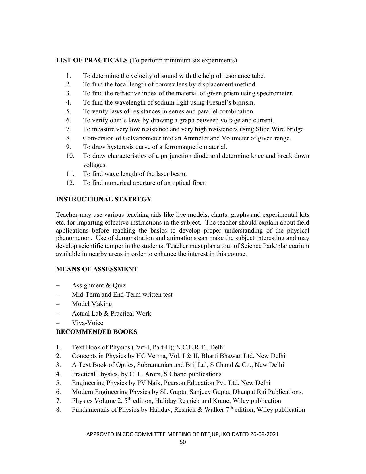 SYLLABUS FOR SEMESTER SYSTEM EFFECTIVE FROM (2021-2022) - CHEMICAL TECHNOLOGY (RUBBER AND PLASTIC) - Page 55