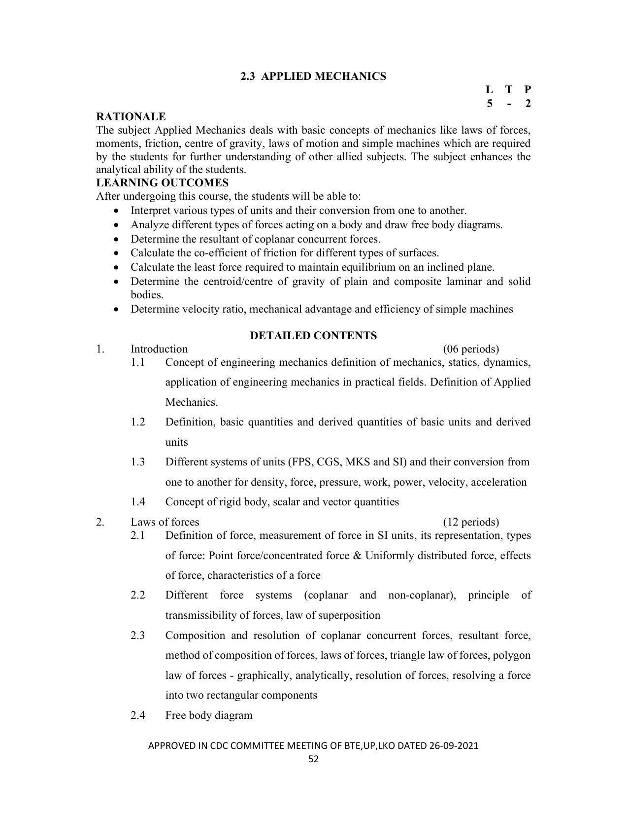SYLLABUS FOR SEMESTER SYSTEM EFFECTIVE FROM (20212022) CHEMICAL