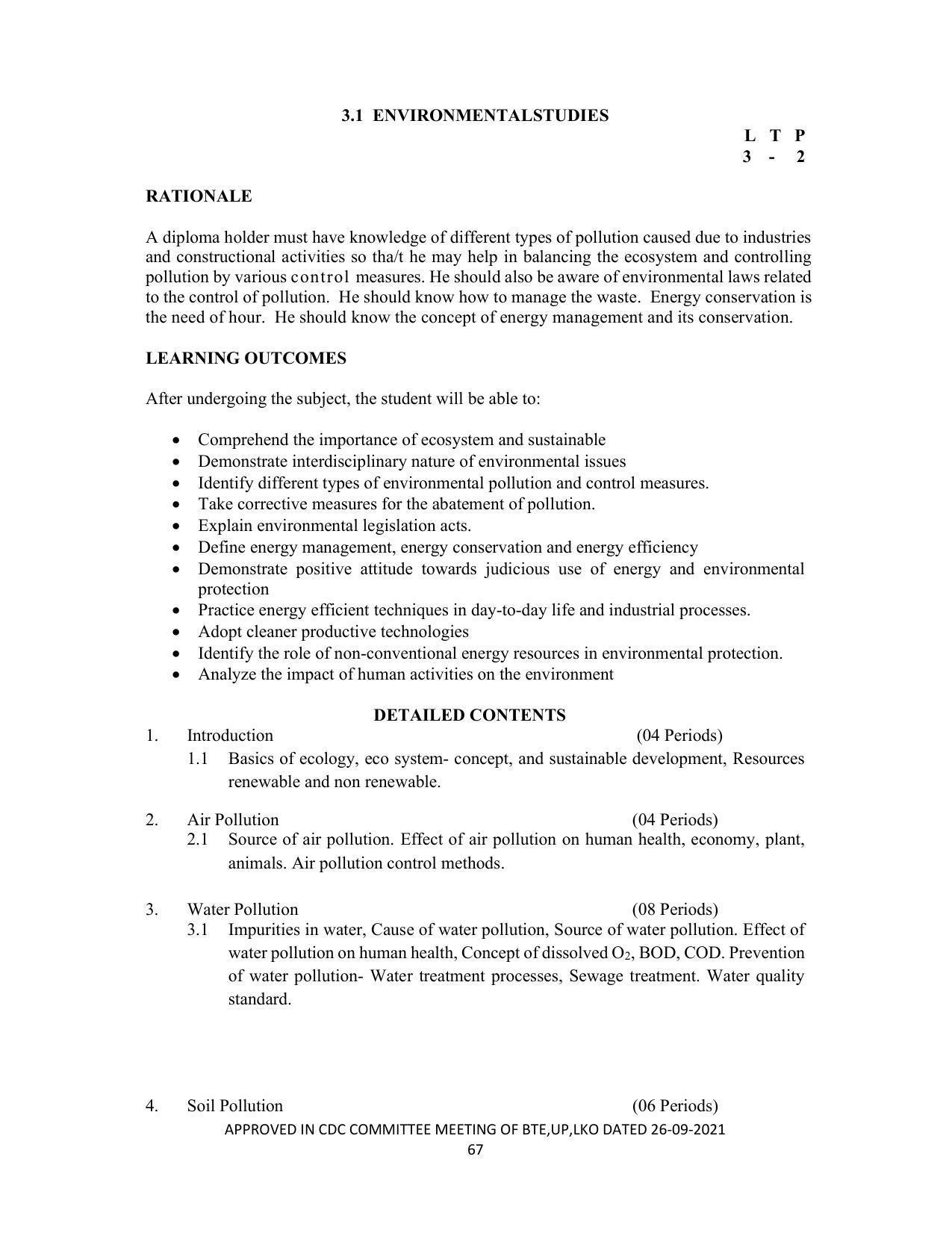 SYLLABUS FOR SEMESTER SYSTEM EFFECTIVE FROM (2021-2022) - CHEMICAL TECHNOLOGY (RUBBER AND PLASTIC) - Page 72