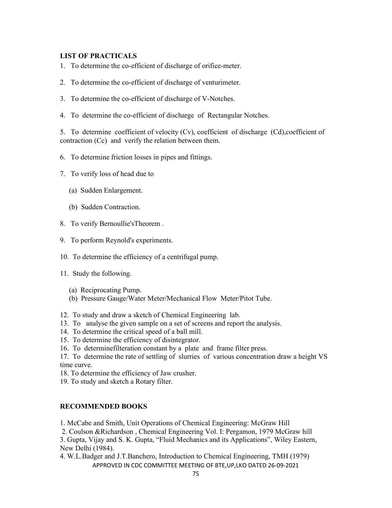 SYLLABUS FOR SEMESTER SYSTEM EFFECTIVE FROM (20212022) CHEMICAL