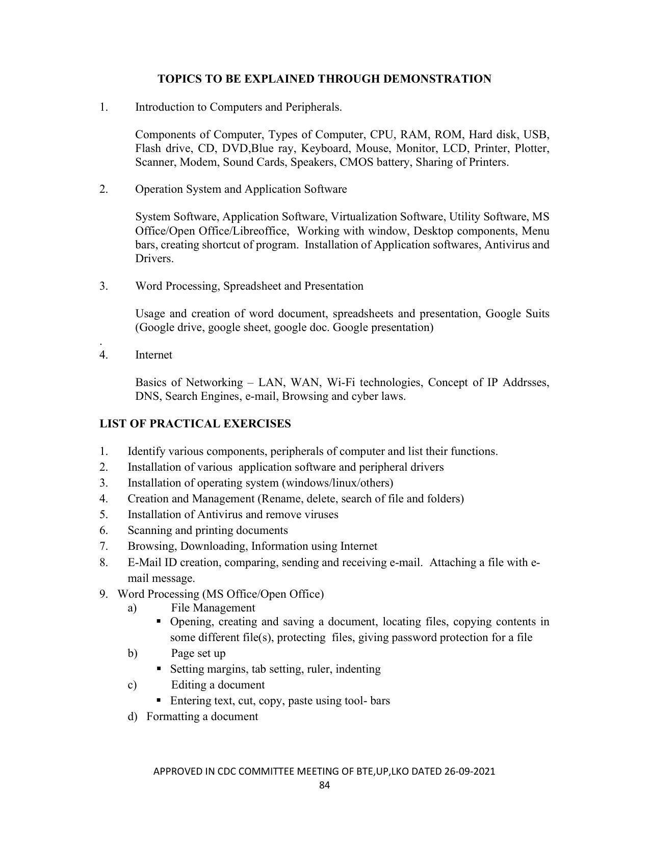 SYLLABUS FOR SEMESTER SYSTEM EFFECTIVE FROM (2021-2022) - CHEMICAL TECHNOLOGY (RUBBER AND PLASTIC) - Page 89