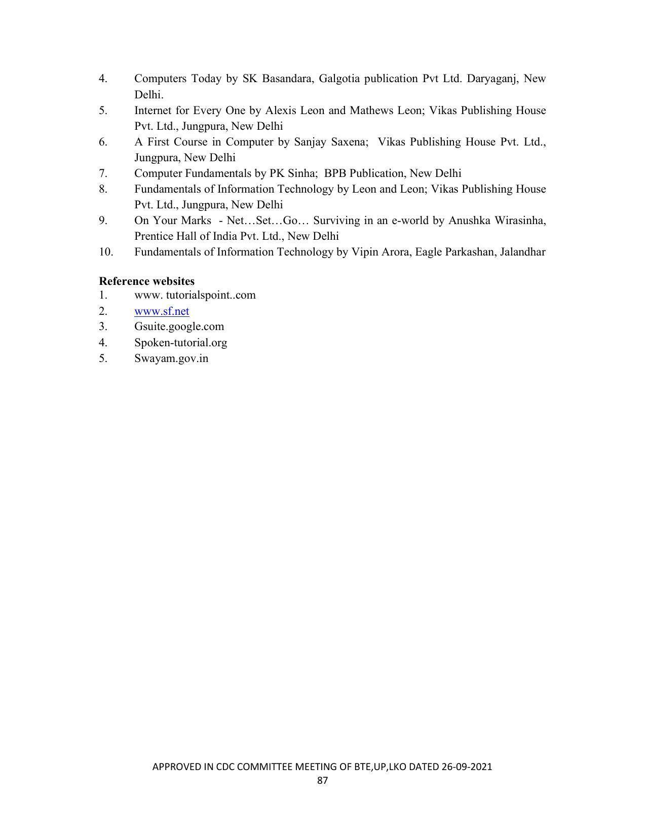 SYLLABUS FOR SEMESTER SYSTEM EFFECTIVE FROM (2021-2022) - CHEMICAL TECHNOLOGY (RUBBER AND PLASTIC) - Page 92
