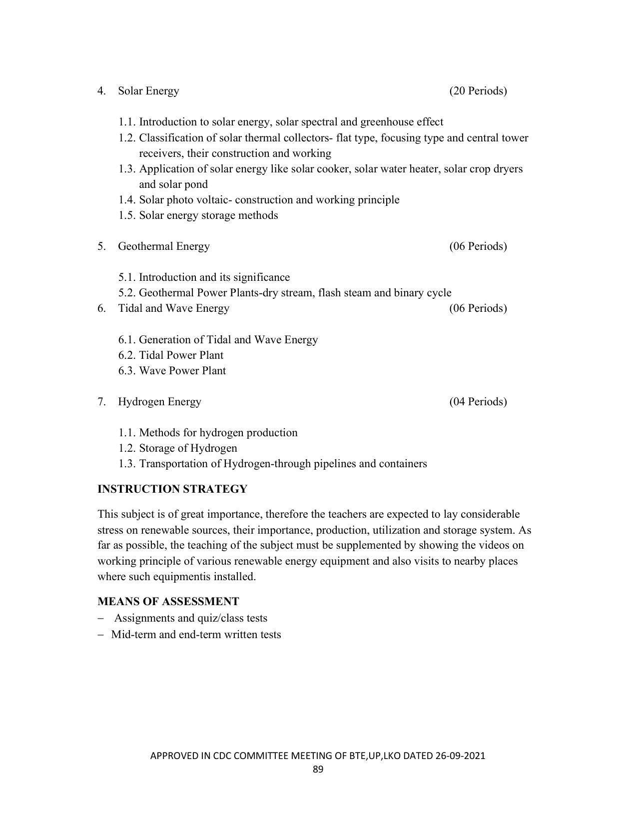 SYLLABUS FOR SEMESTER SYSTEM EFFECTIVE FROM (2021-2022) - CHEMICAL TECHNOLOGY (RUBBER AND PLASTIC) - Page 94