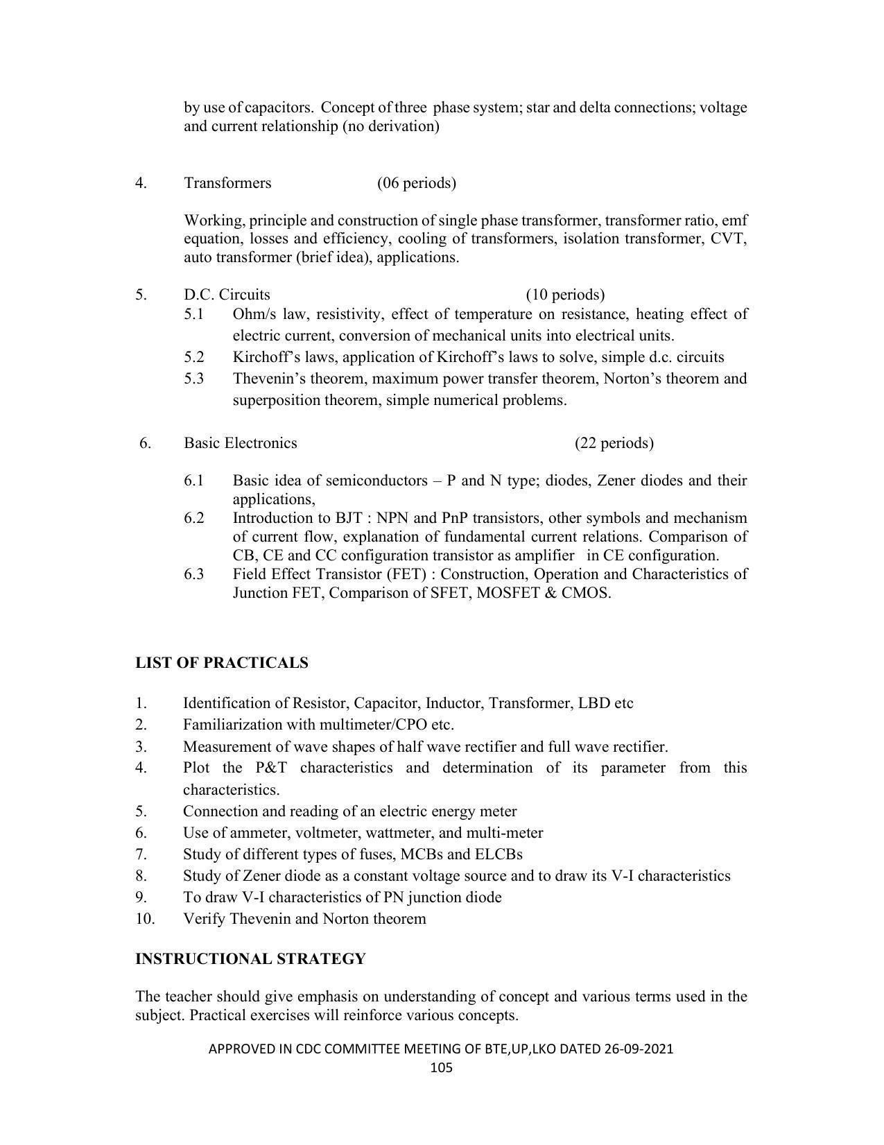 SYLLABUS FOR SEMESTER SYSTEM EFFECTIVE FROM (2021-2022) - CHEMICAL TECHNOLOGY (RUBBER AND PLASTIC) - Page 110