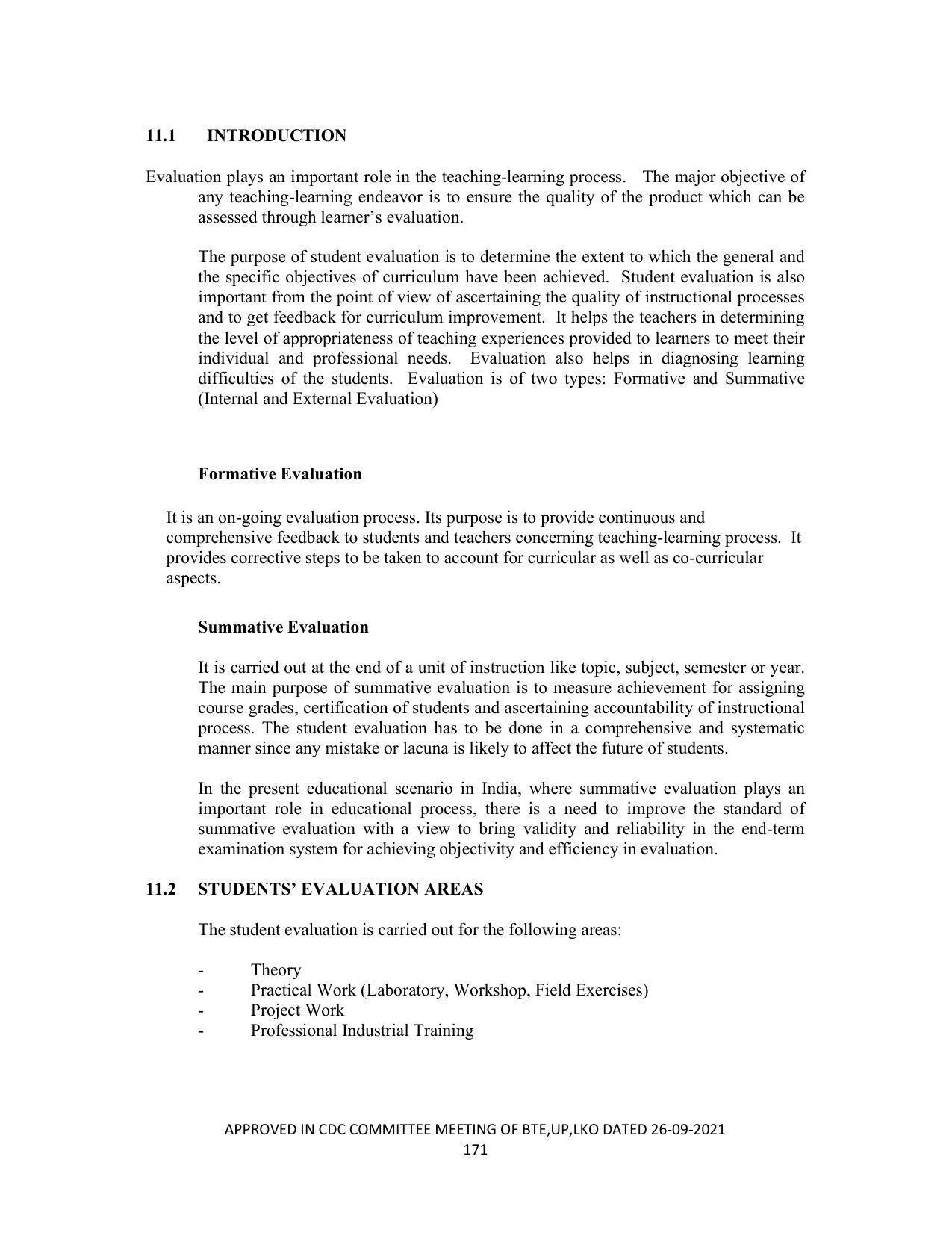 SYLLABUS FOR SEMESTER SYSTEM EFFECTIVE FROM (2021-2022) - CHEMICAL TECHNOLOGY (RUBBER AND PLASTIC) - Page 176