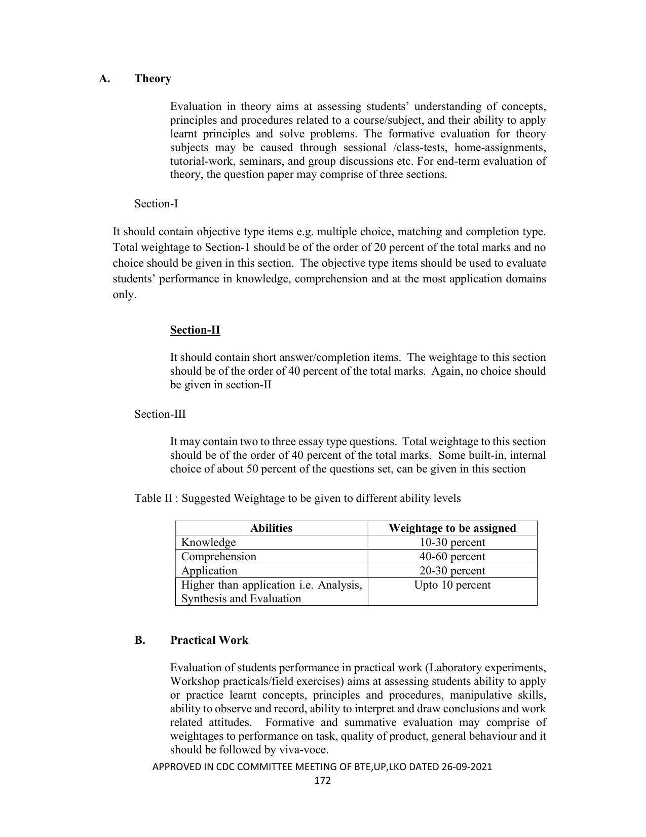 SYLLABUS FOR SEMESTER SYSTEM EFFECTIVE FROM (2021-2022) - CHEMICAL TECHNOLOGY (RUBBER AND PLASTIC) - Page 177