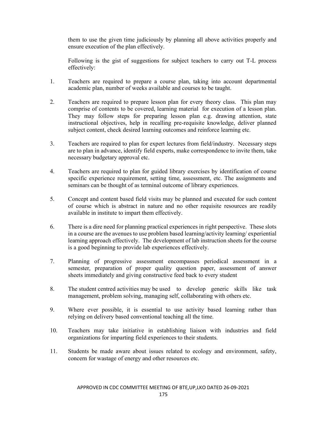 SYLLABUS FOR SEMESTER SYSTEM EFFECTIVE FROM (2021-2022) - CHEMICAL TECHNOLOGY (RUBBER AND PLASTIC) - Page 180