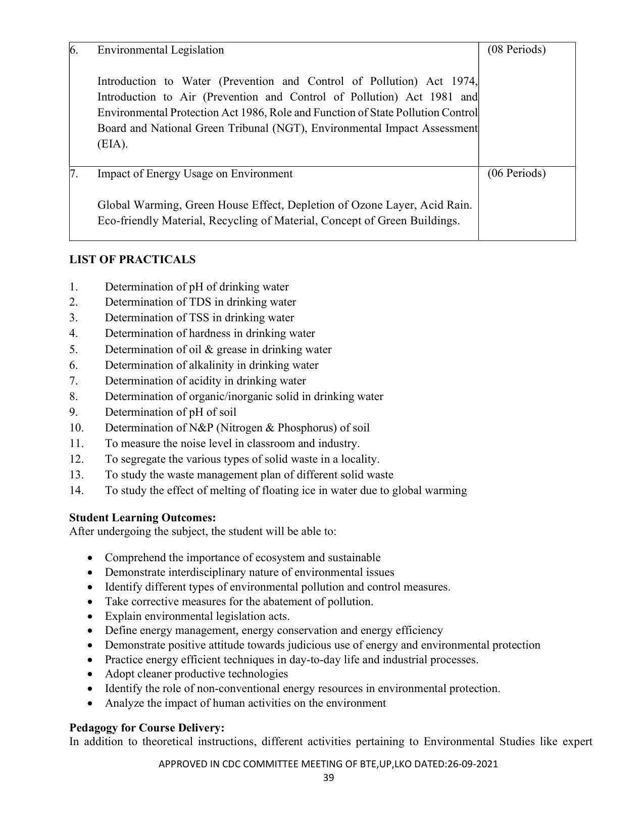SYLLABUS FOR SEMESTER SYSTEM EFFECTIVE FROM (2021-2022) - APPAREL DESIGN AND FASHION TECHNOLOGY - Page 39