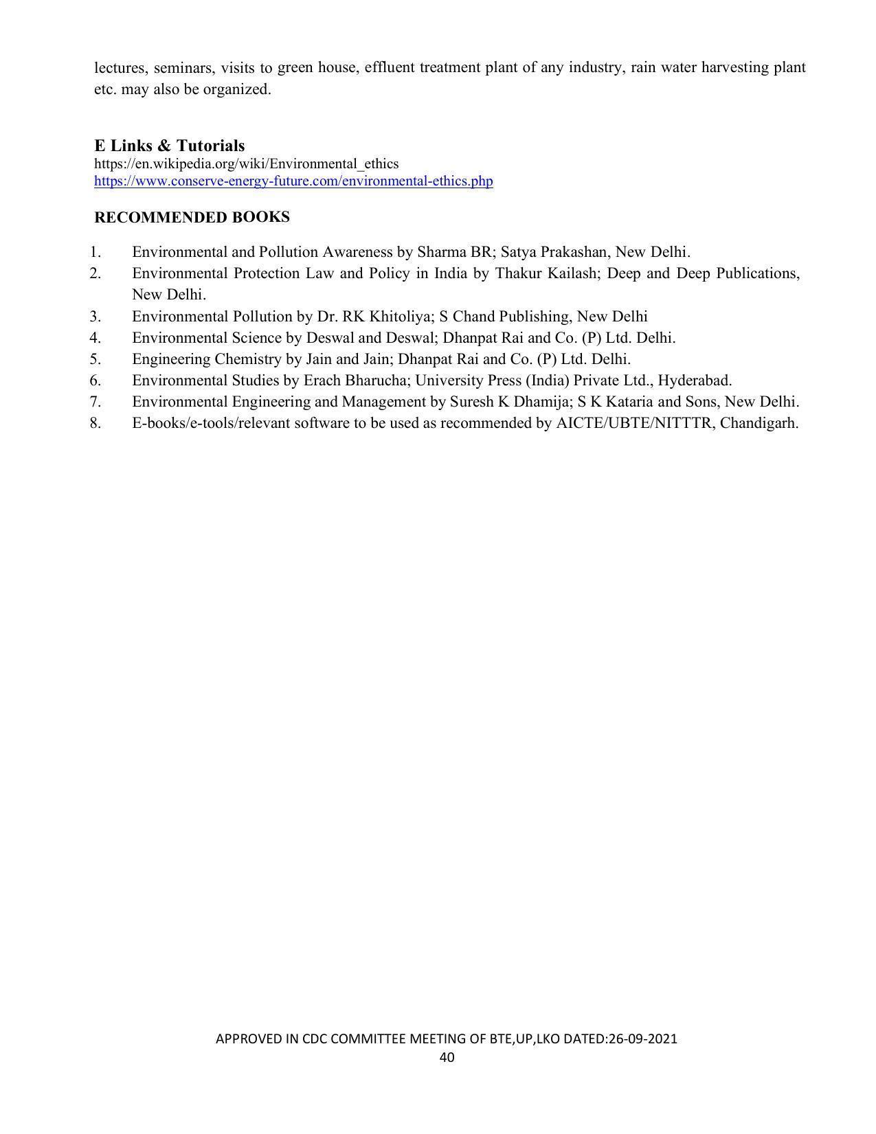 SYLLABUS FOR SEMESTER SYSTEM EFFECTIVE FROM (2021-2022) - APPAREL DESIGN AND FASHION TECHNOLOGY - Page 40