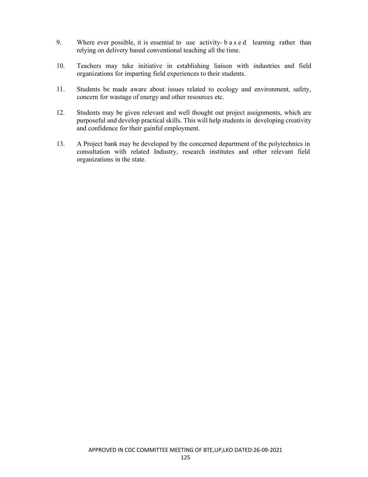 SYLLABUS FOR SEMESTER SYSTEM EFFECTIVE FROM (2021-2022) - APPAREL DESIGN AND FASHION TECHNOLOGY - Page 125