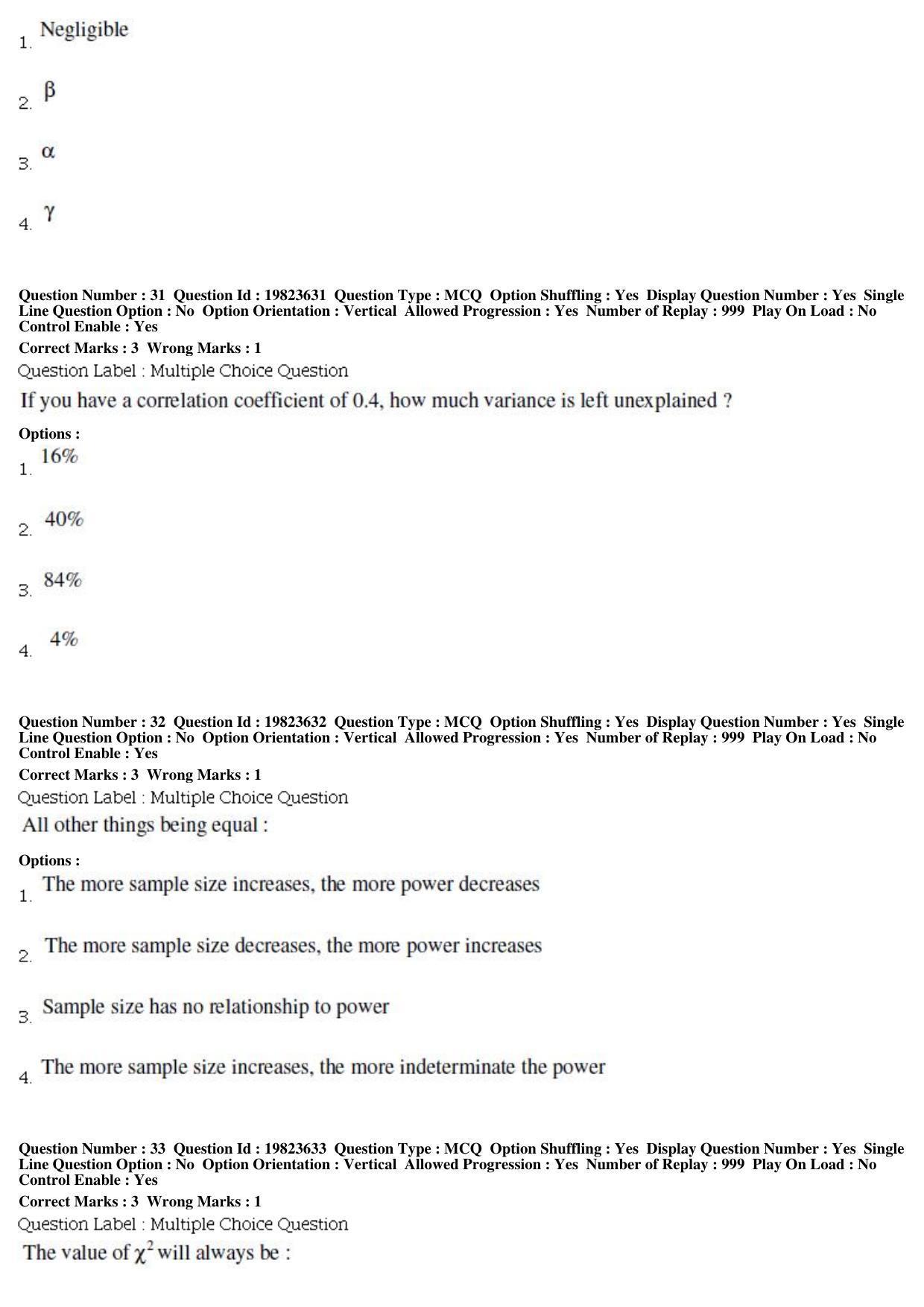 BHU RET Ent Agri Zool 2019 Question Paper - Page 12