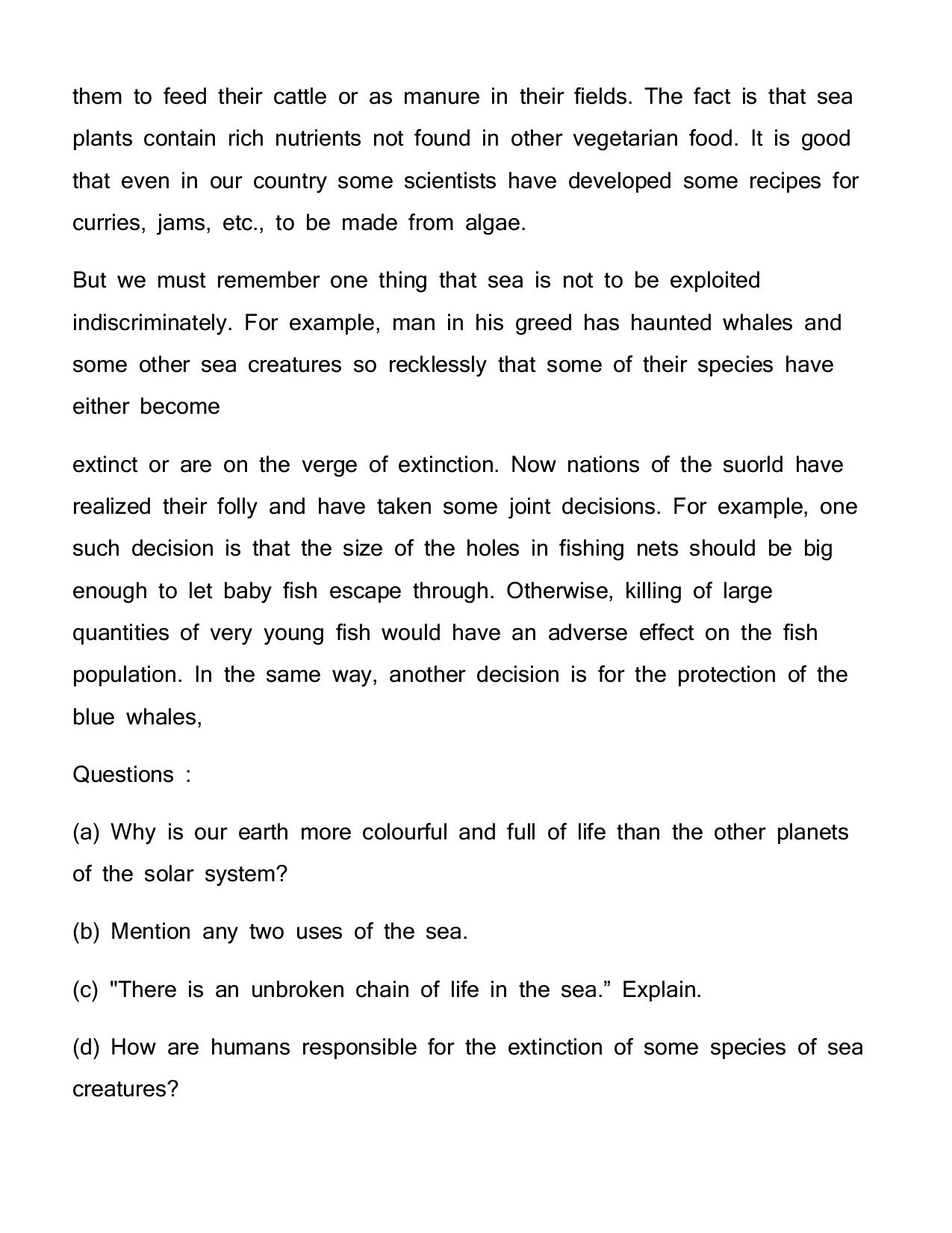 AHSEC Class 11 English 2022 Question Paper - Page 3