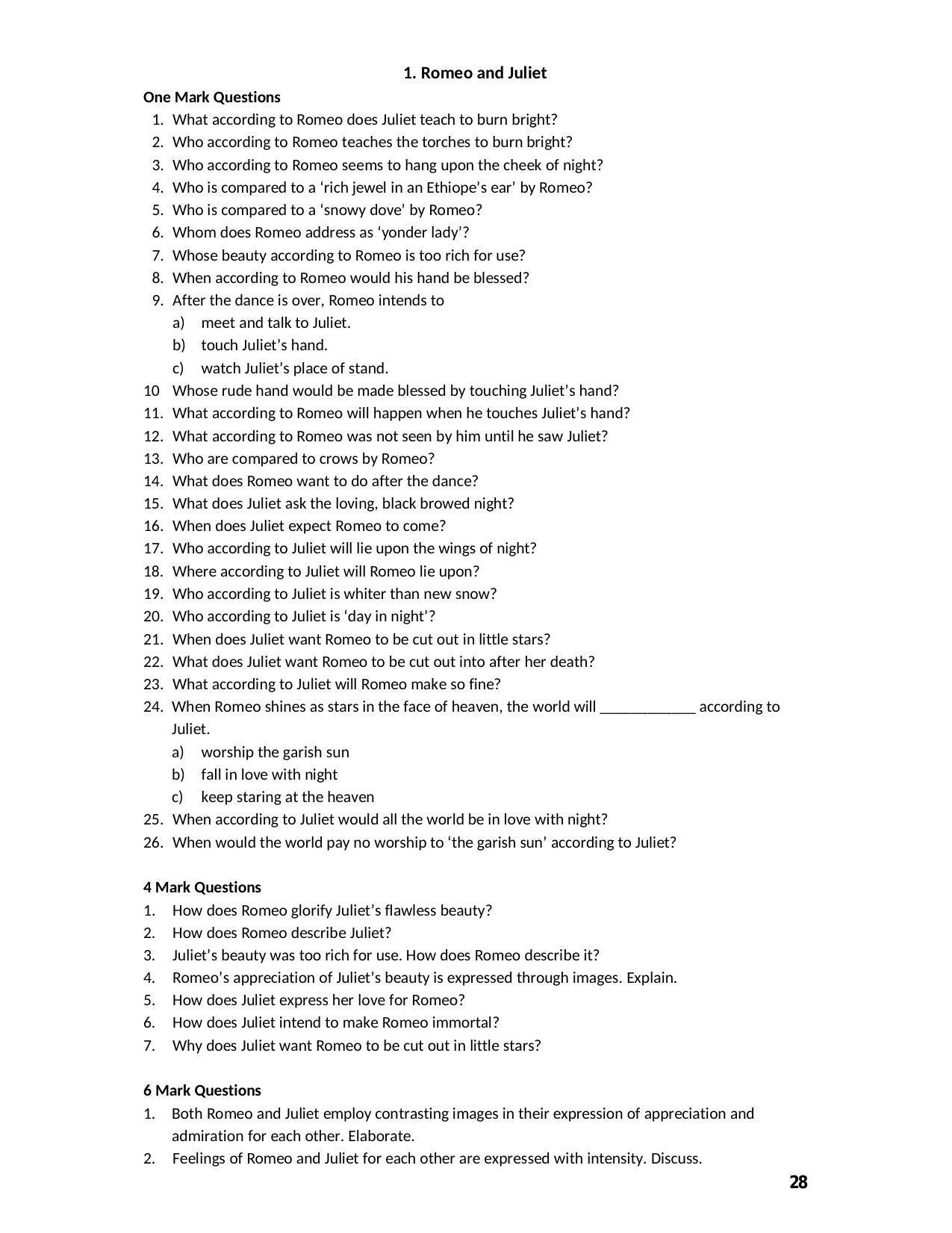 Karnataka 2nd PUC Question Bank for English - Page 28