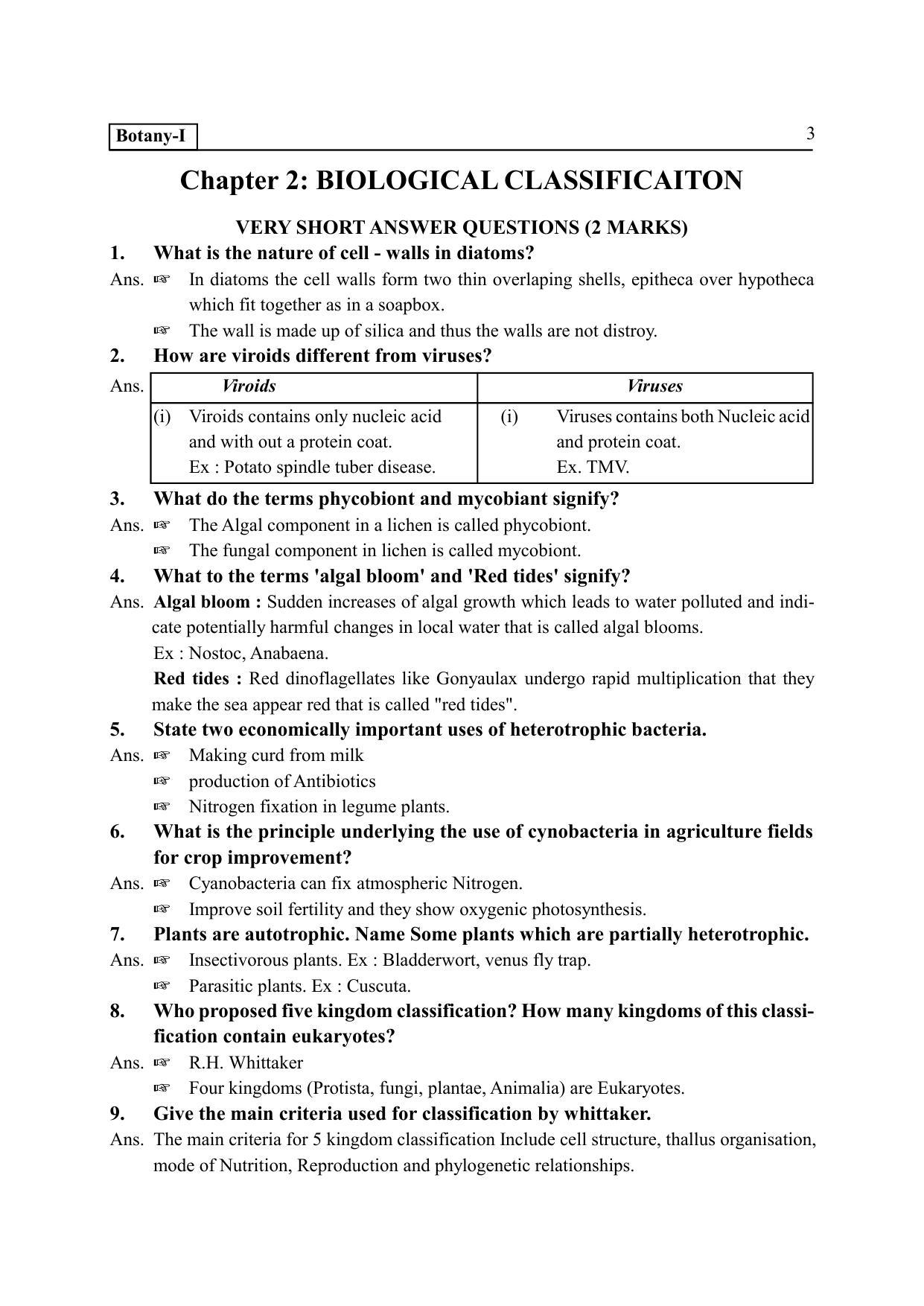 TS SCERT Inter 2nd Year Botany I EM Path 1 (Telugu Medium) Text Book - Page 8