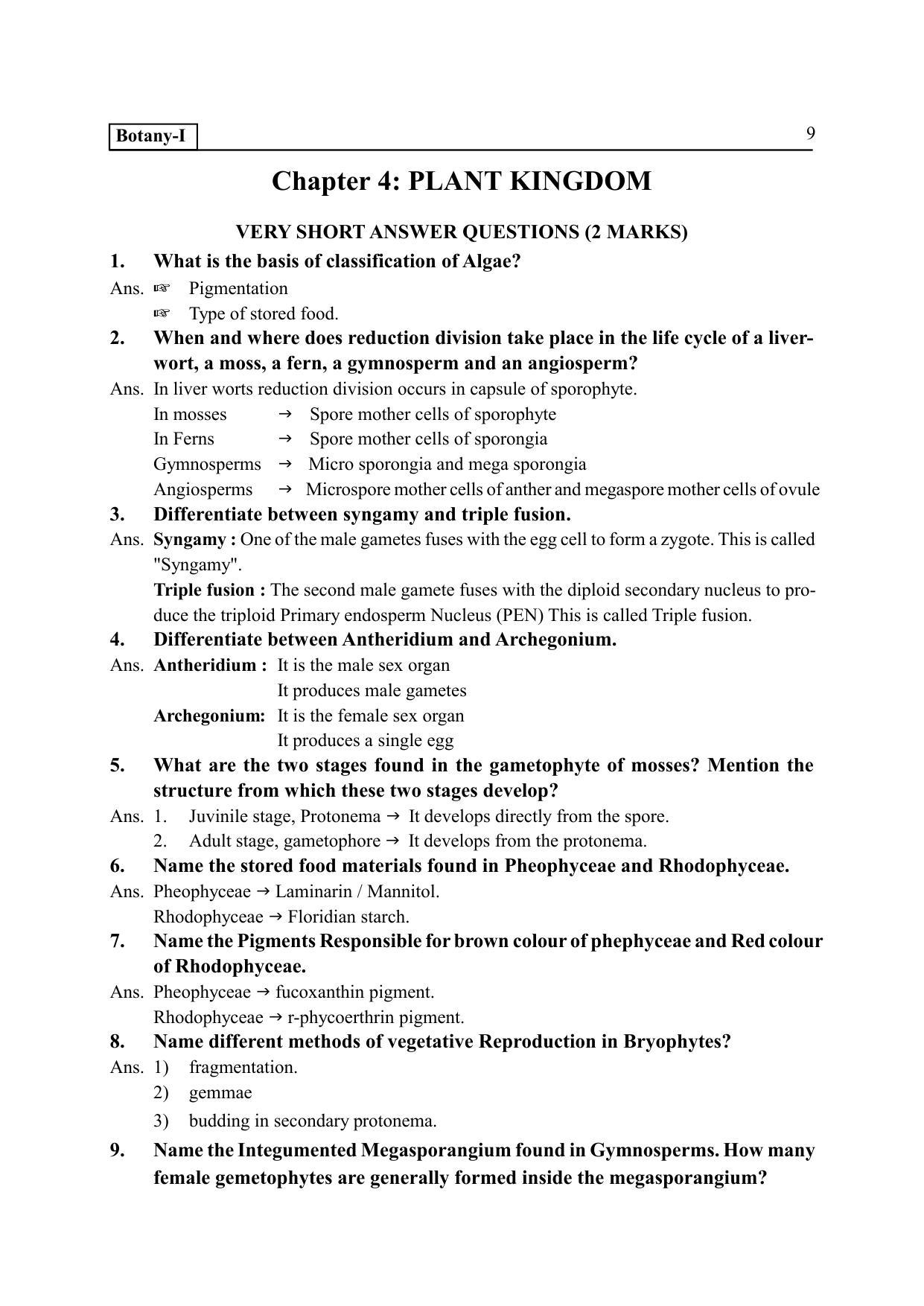 TS SCERT Inter 2nd Year Botany I EM Path 1 (Telugu Medium) Text Book - Page 14