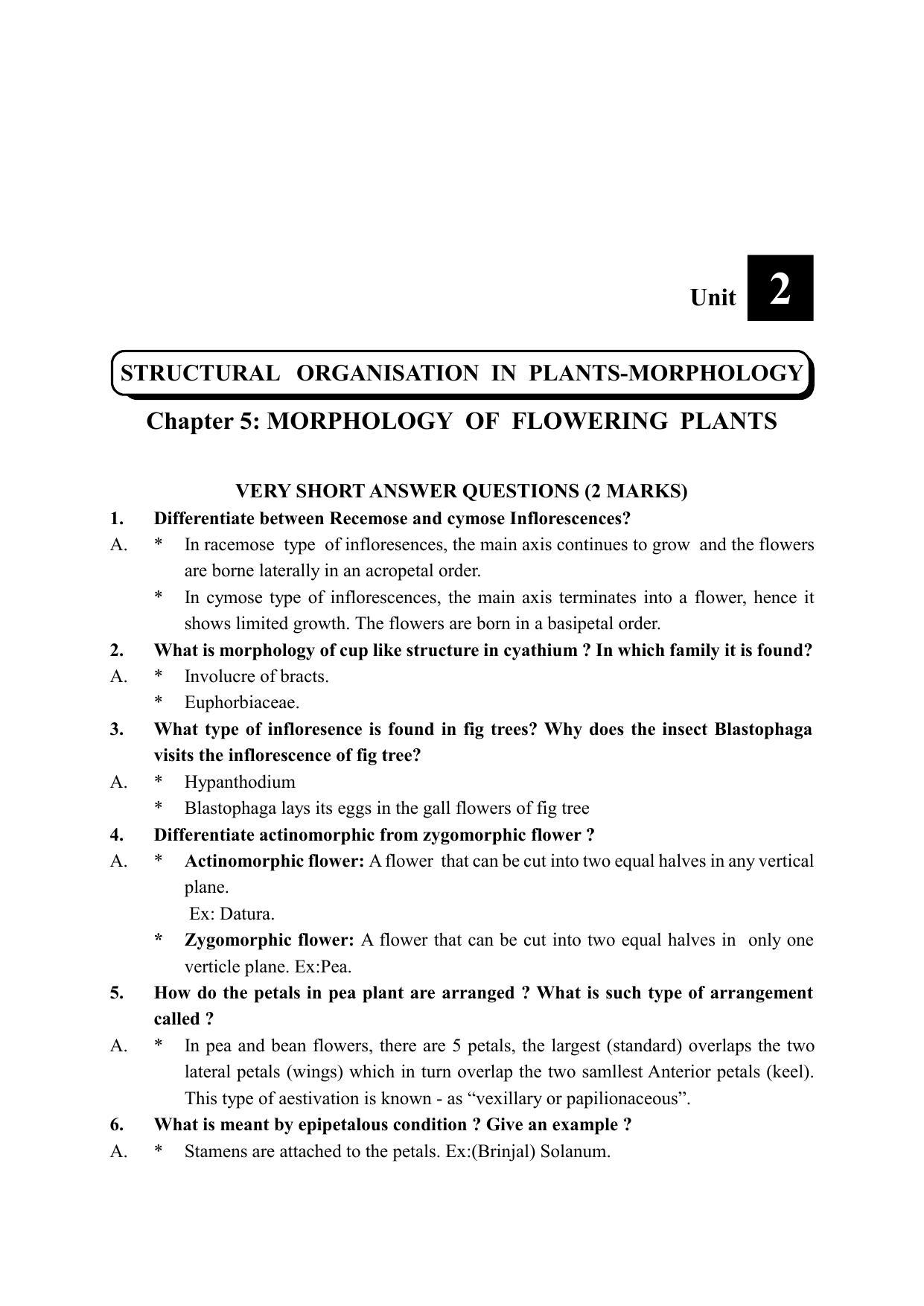 TS SCERT Inter 2nd Year Botany I EM Path 1 (Telugu Medium) Text Book - Page 19