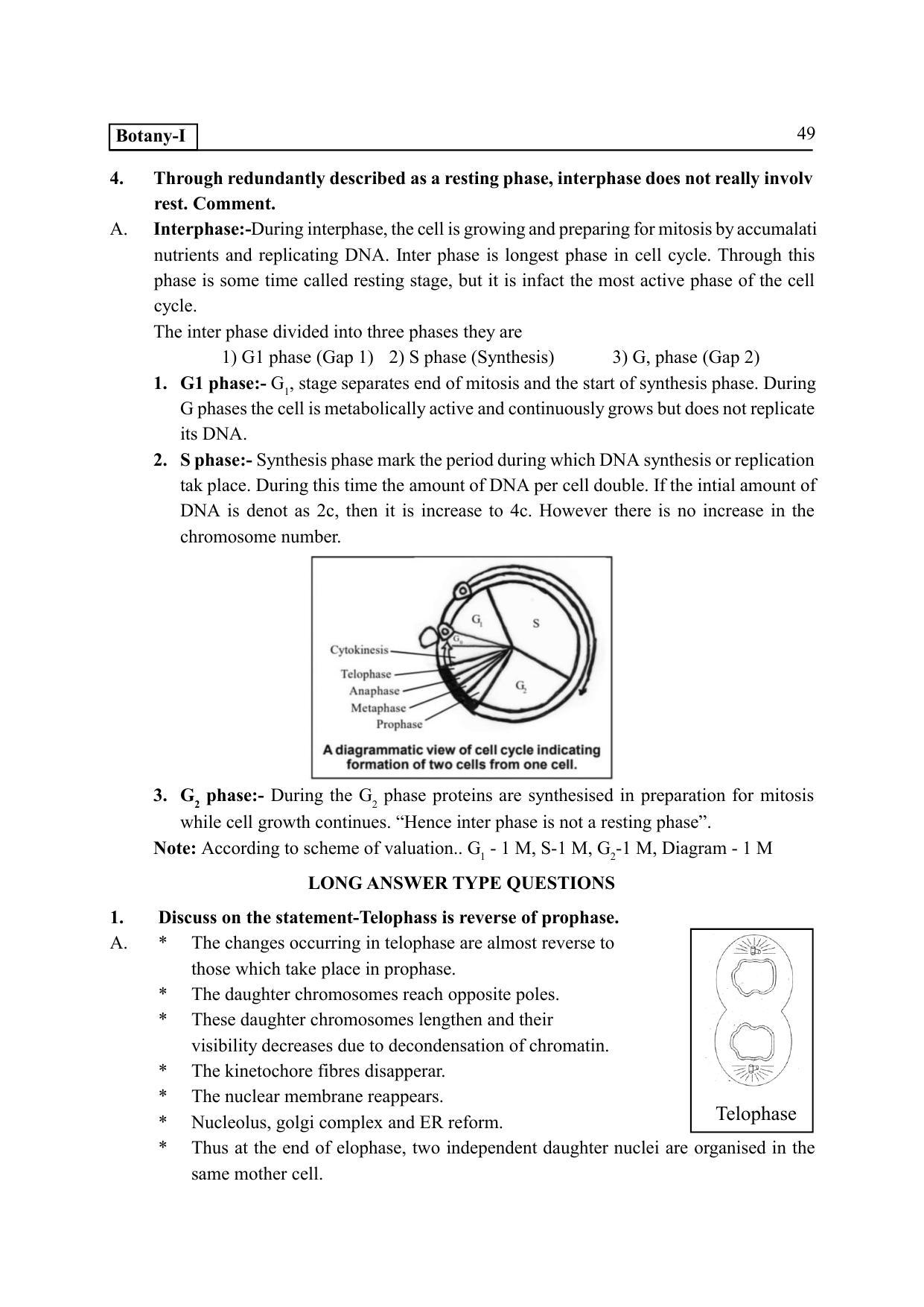 TS SCERT Inter 2nd Year Botany I EM Path 1 (Telugu Medium) Text Book - Page 54