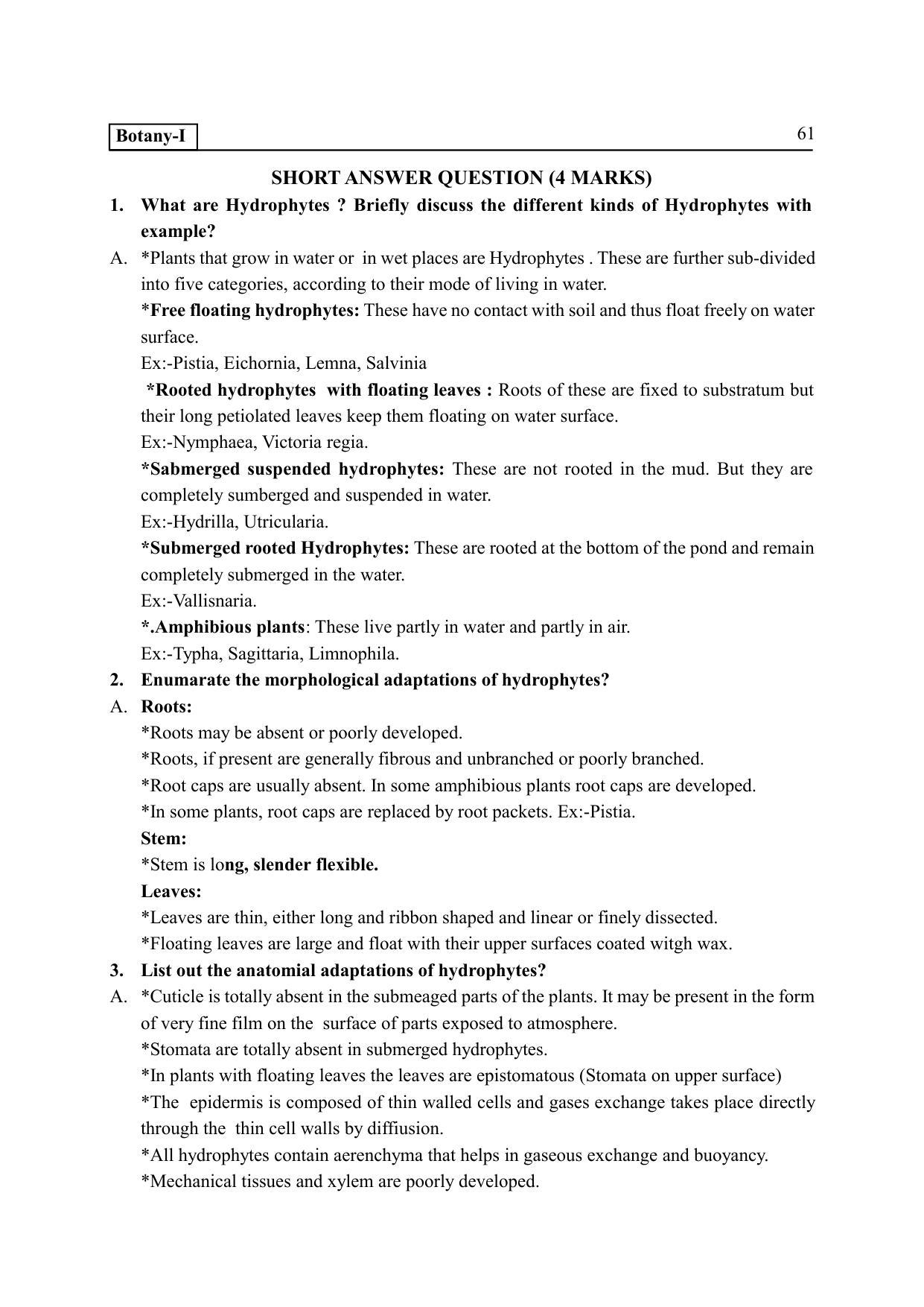 TS SCERT Inter 2nd Year Botany I EM Path 1 (Telugu Medium) Text Book - Page 66