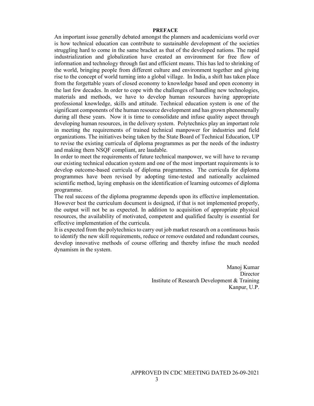 SYLLABUS FOR SEMESTER SYSTEM EFFECTIVE FROM (2021-2022) - P G DIPLOMA IN WEB DESIGNING - Page 3