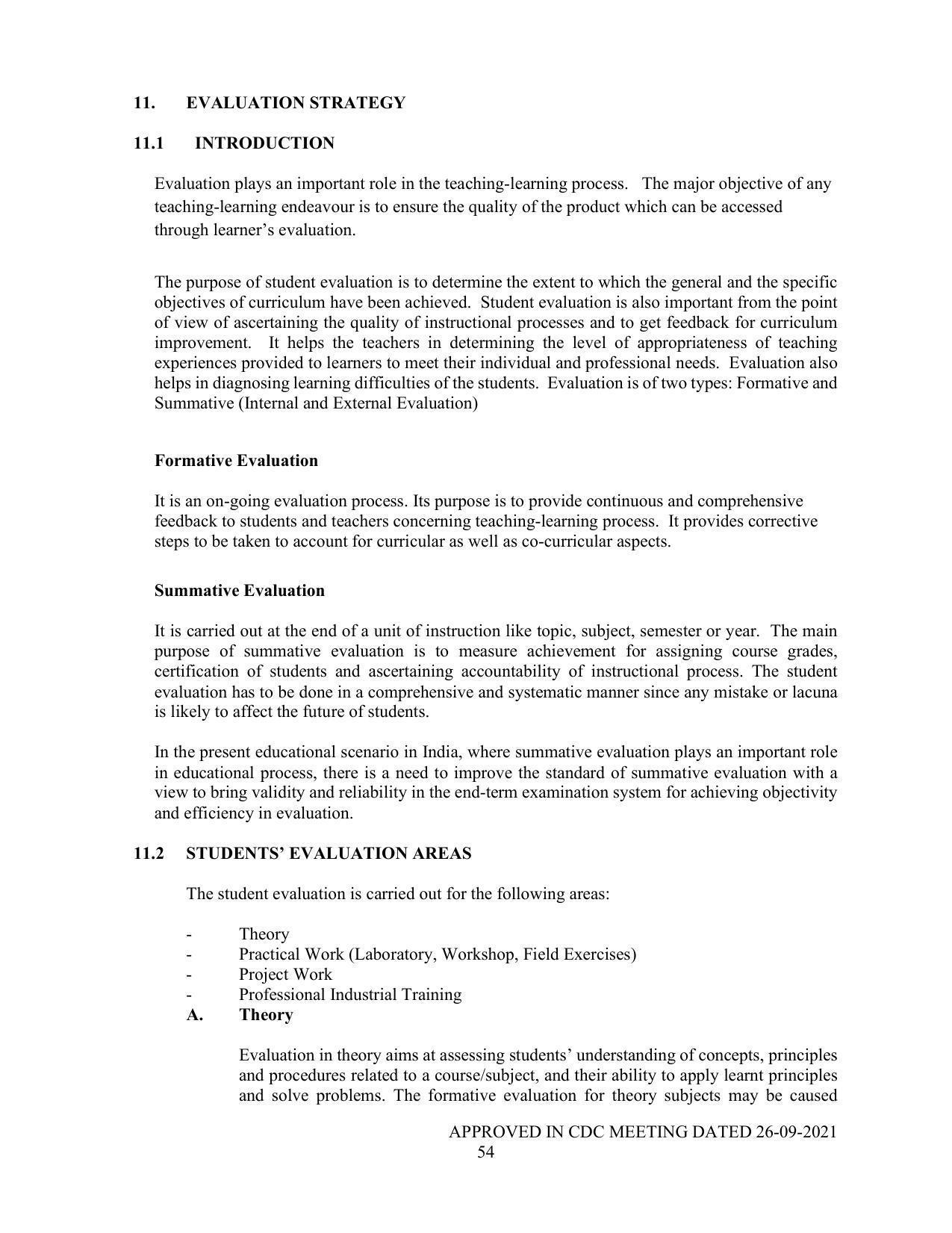 SYLLABUS FOR SEMESTER SYSTEM EFFECTIVE FROM (2021-2022) - P G DIPLOMA IN WEB DESIGNING - Page 54
