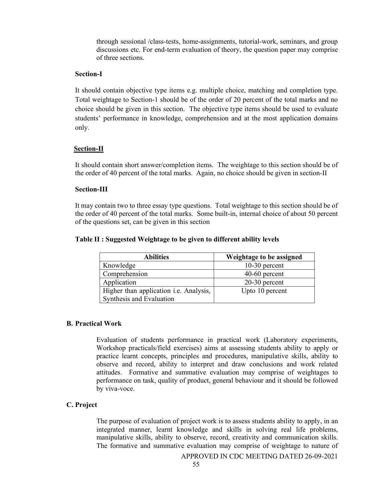 SYLLABUS FOR SEMESTER SYSTEM EFFECTIVE FROM (2021-2022) - P G DIPLOMA IN WEB DESIGNING - Page 55