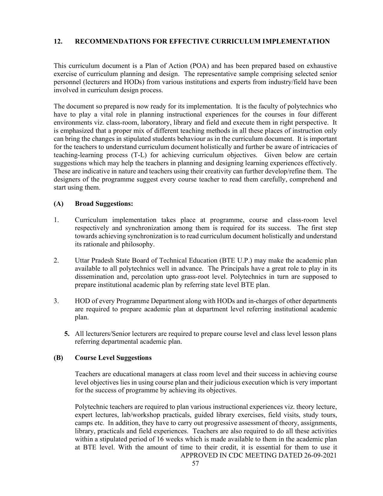SYLLABUS FOR SEMESTER SYSTEM EFFECTIVE FROM (2021-2022) - P G DIPLOMA IN WEB DESIGNING - Page 57