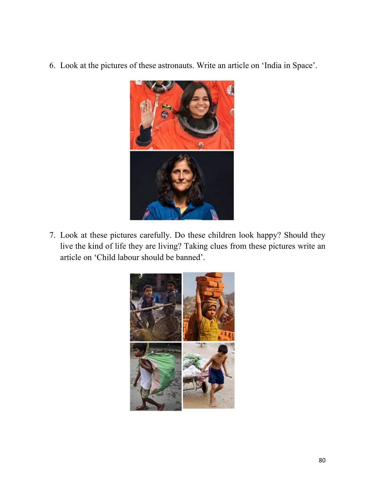 UP Board (UPMSP) Class 9 English Question Bank - Page 80