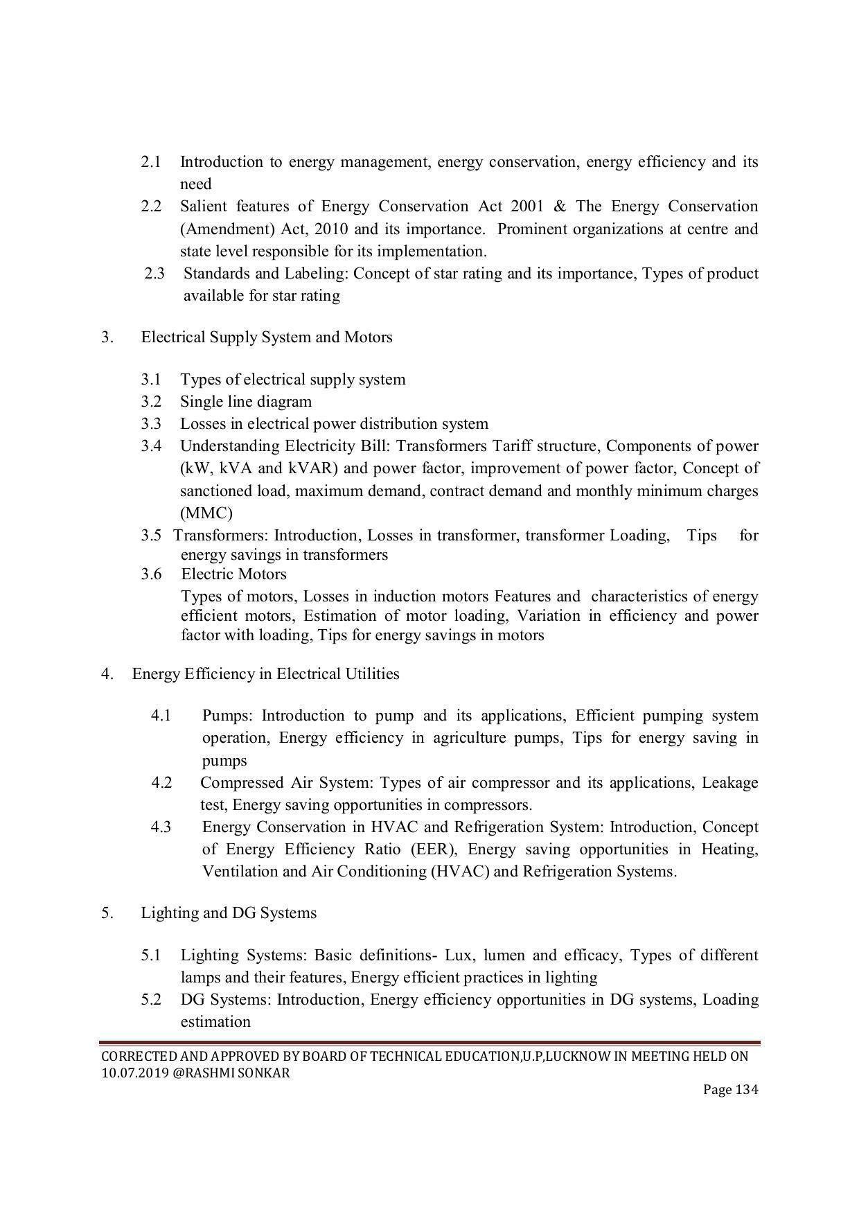 EFFECTIVE FROM JULY 2019-20 - SIX SEMESTER DIPLOMA COURSE IN CIVIL ENGINEERING (ENVIR. POLL. &CON) - Page 134