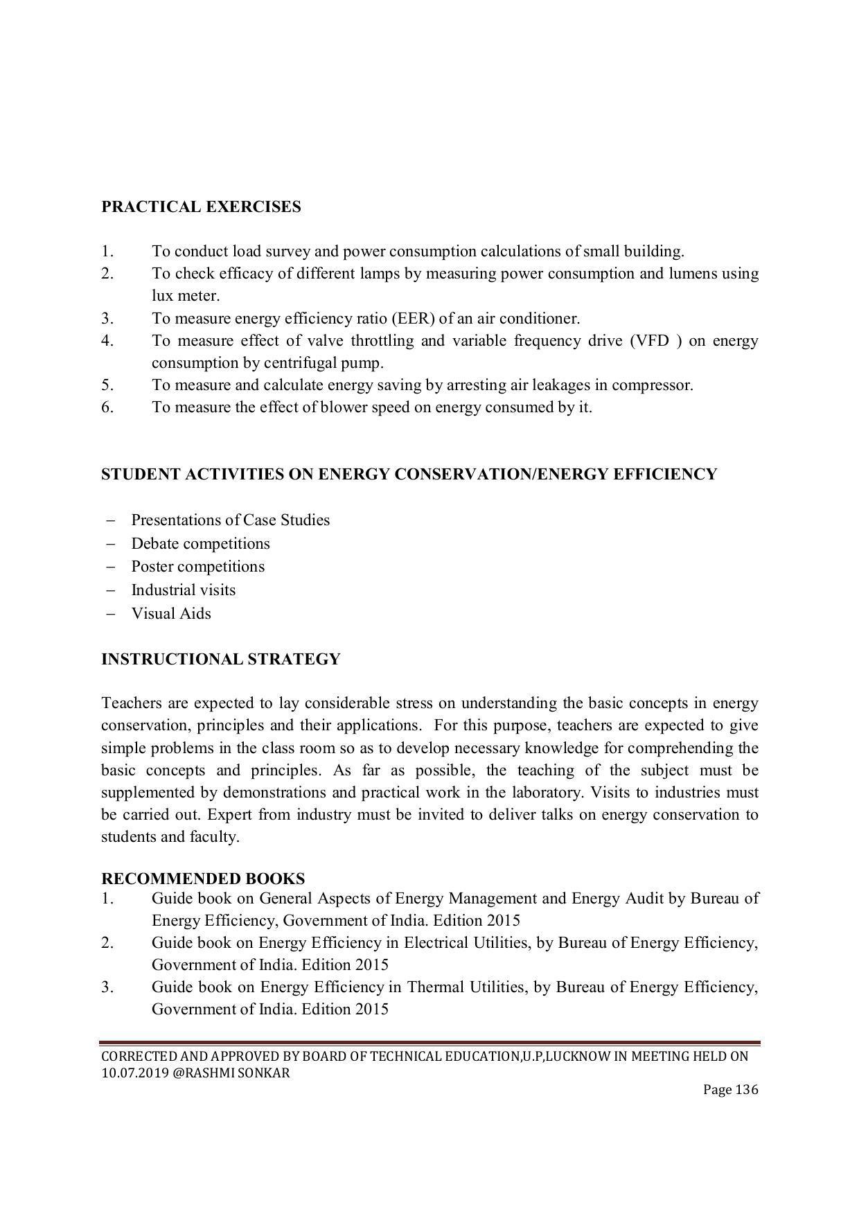 EFFECTIVE FROM JULY 2019-20 - SIX SEMESTER DIPLOMA COURSE IN CIVIL ENGINEERING (ENVIR. POLL. &CON) - Page 136