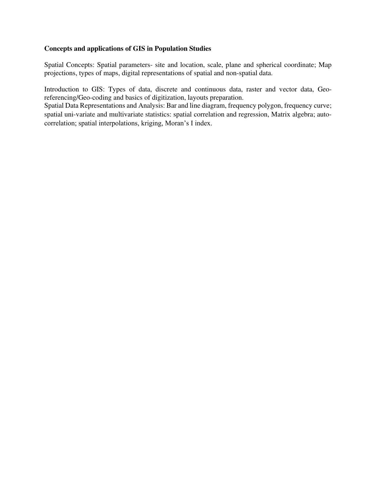 AP RCET Population Studies Syllabus - Page 10
