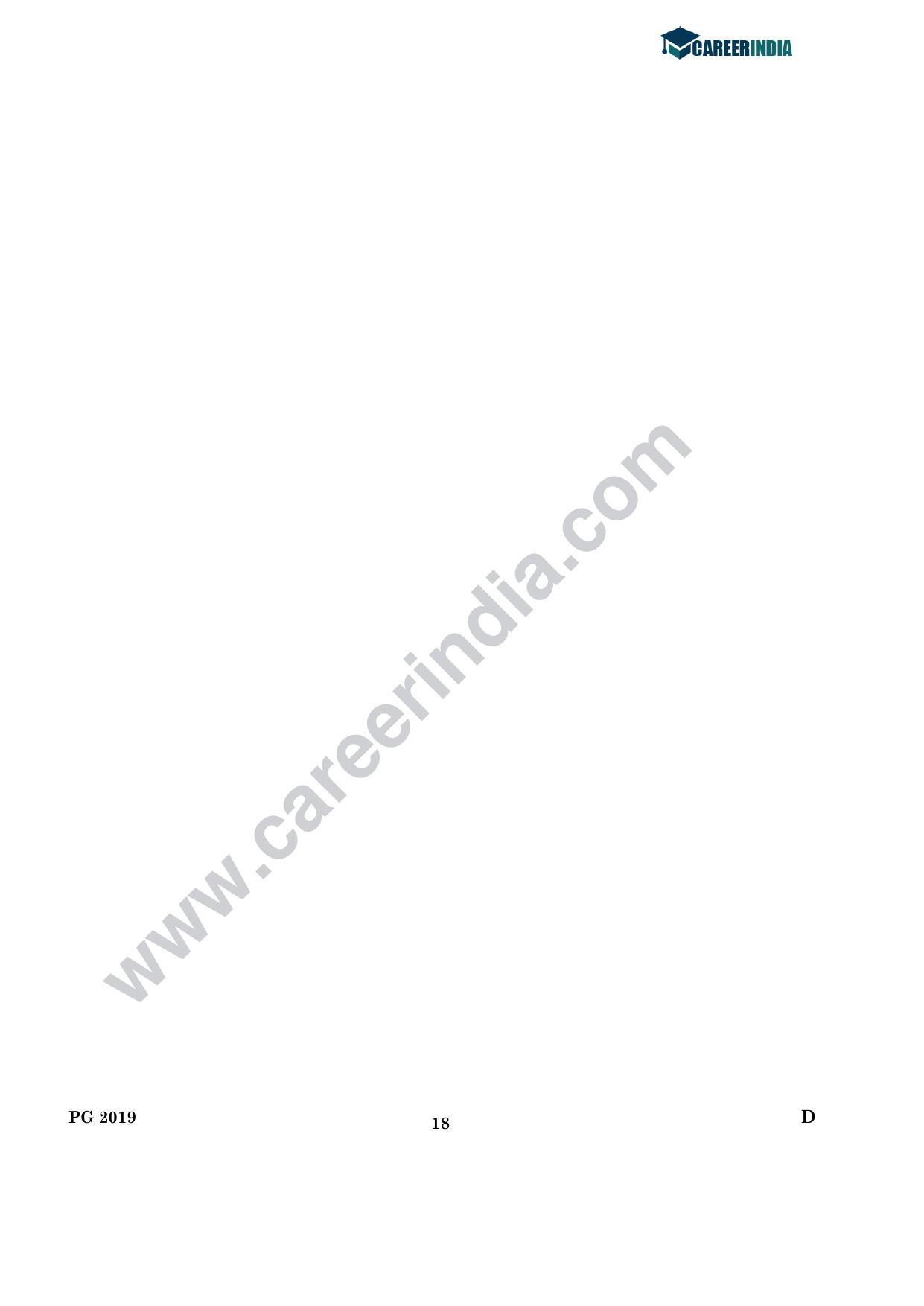 CLAT 2019 PG D-Series Question Papers - Page 17