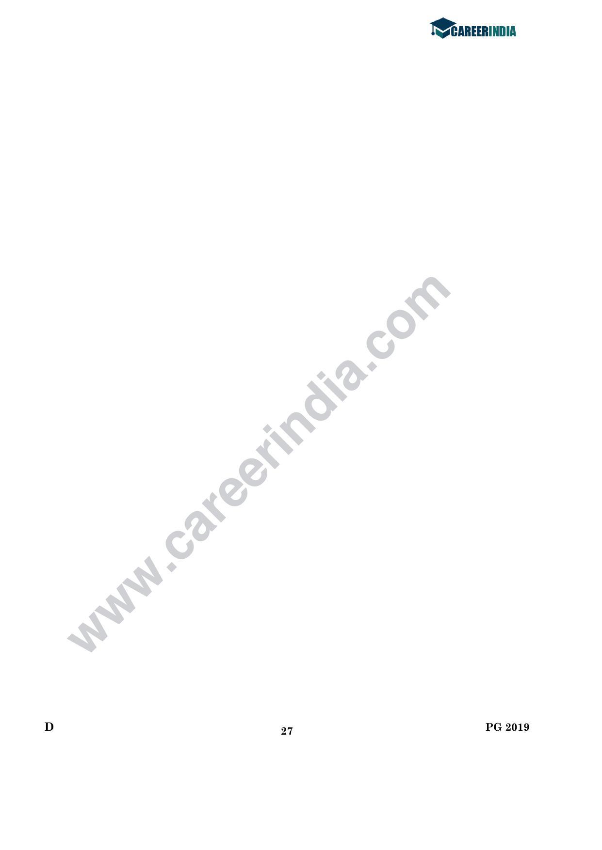 CLAT 2019 PG D-Series Question Papers - Page 26