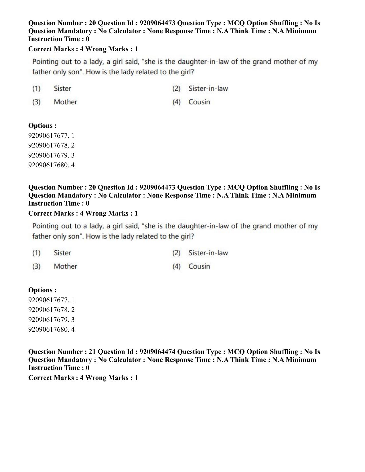 CUET PG 2023: SCQP20 – Medical Laboratory Technology (Eng.)- Shift 1 (06-06-2023) Question Paper - Page 24