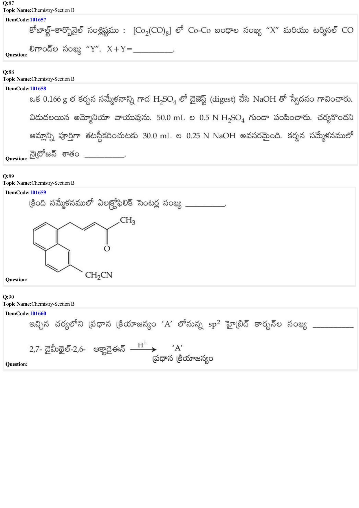 JEE Mains 2022: B.E/B.Tech.(Paper I) (Shift 1) 24-06-2022 Question Paper - Page 28